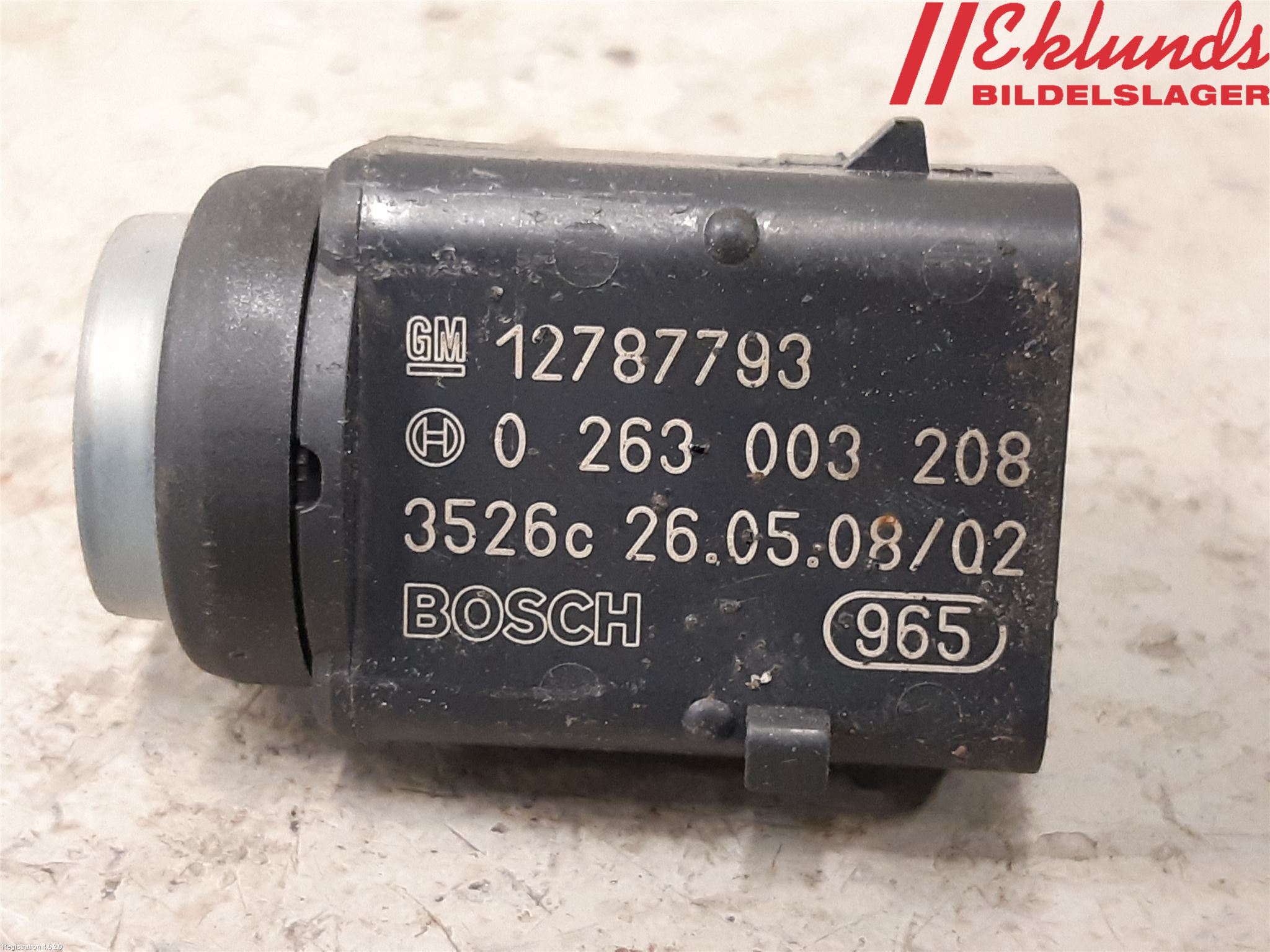 Saab 9-3 VER2/VER3 08-15 Parkeringshjälp Backsensor