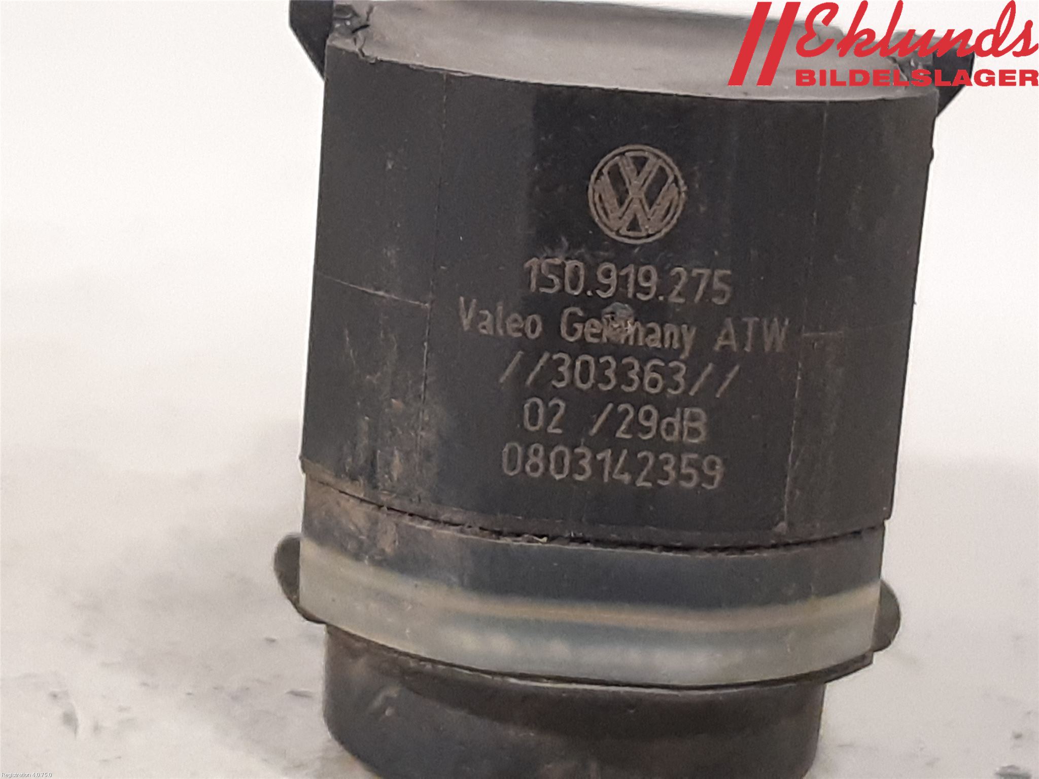 Volkswagen VW TOURAN 10-15 Parkeringshjälp Frontsensor