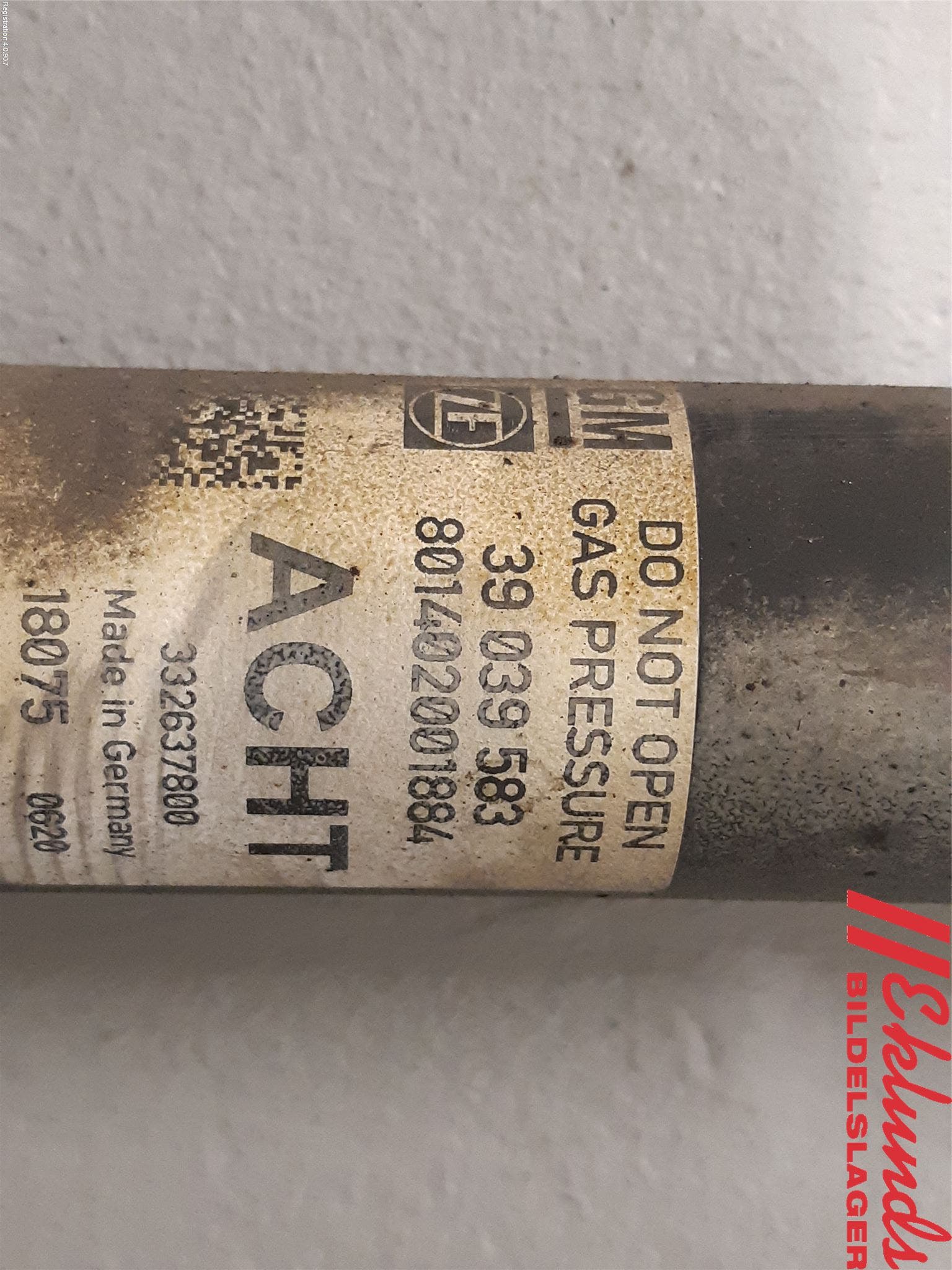 Opel ASTRA K 16-22 Stötdämpare Bak