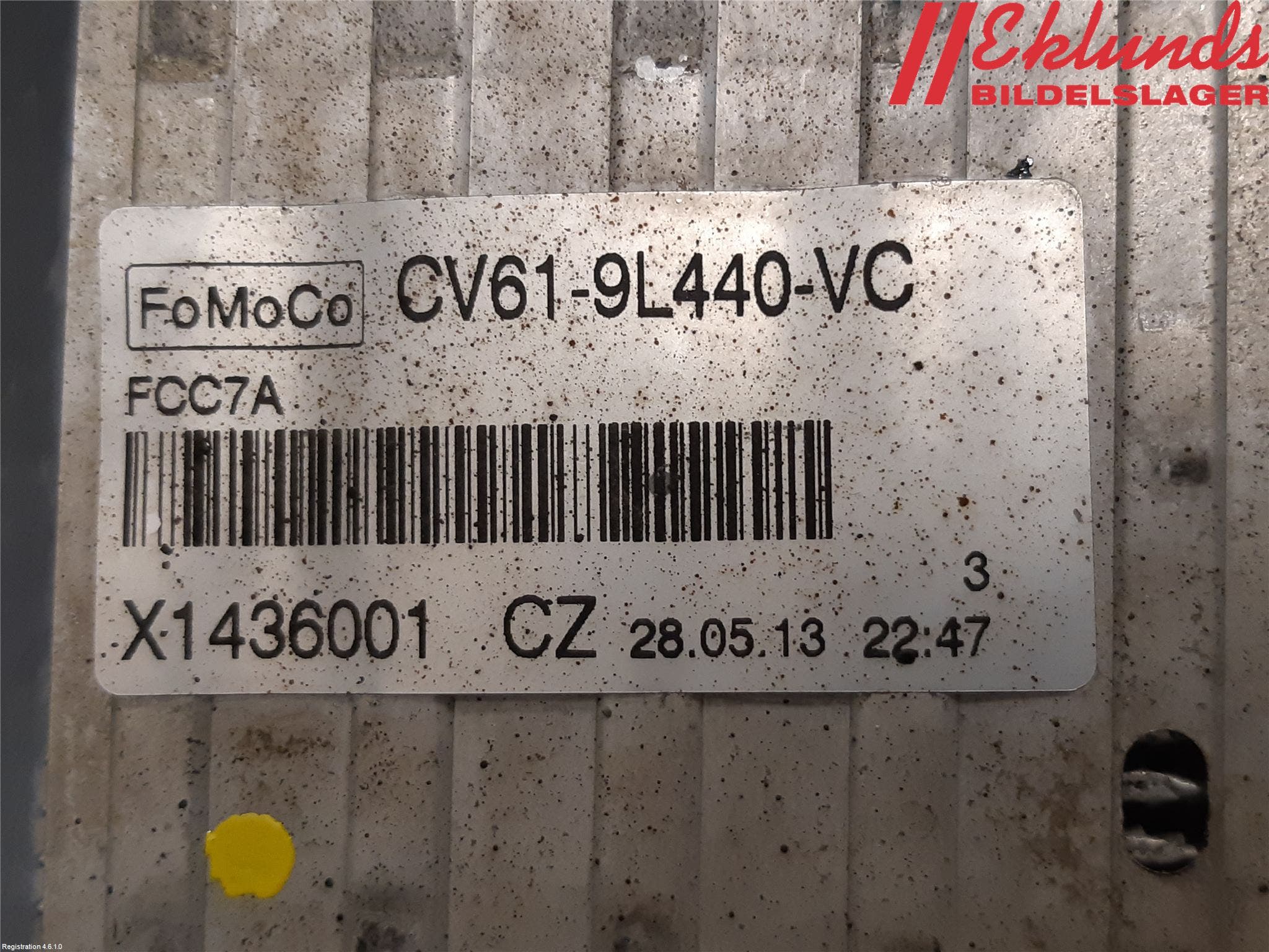 Ford FOCUS 11-14 Laddluft-Intercooler Kyl