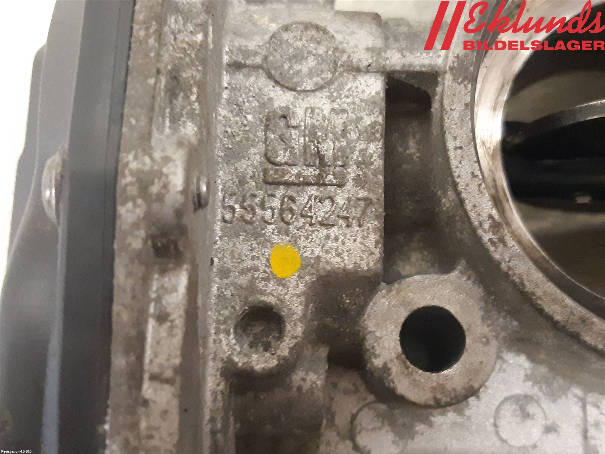 Opel MERIVA B 10-17 Injspjällhus