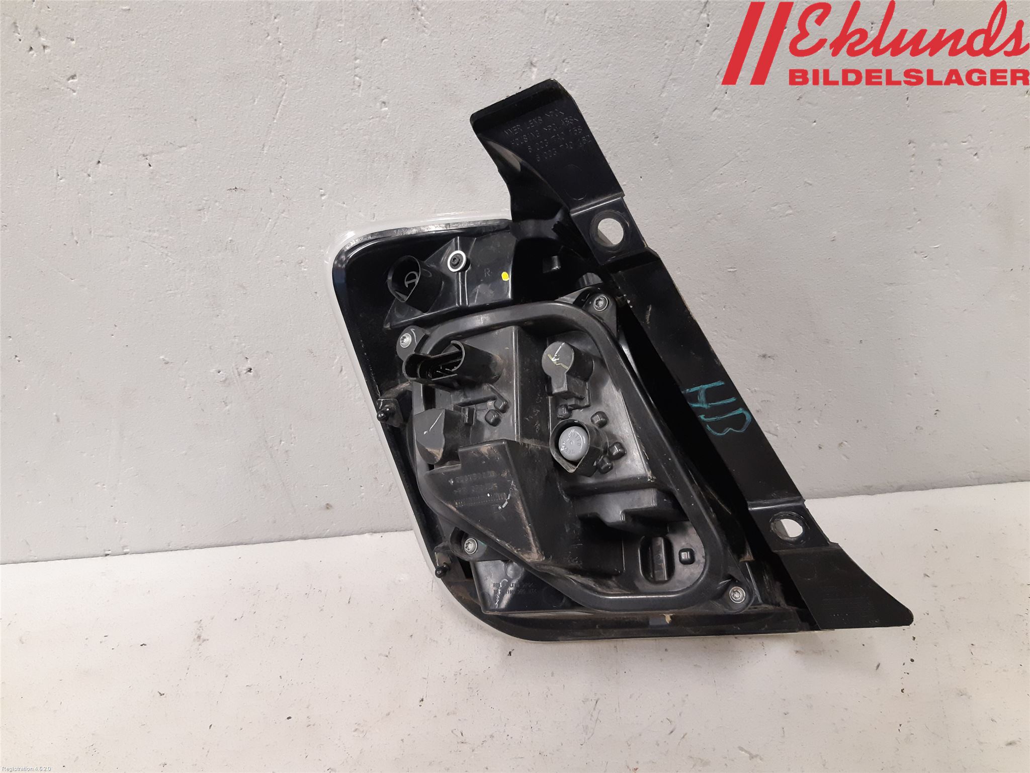 Fiat 500 07- Bakljus Höger