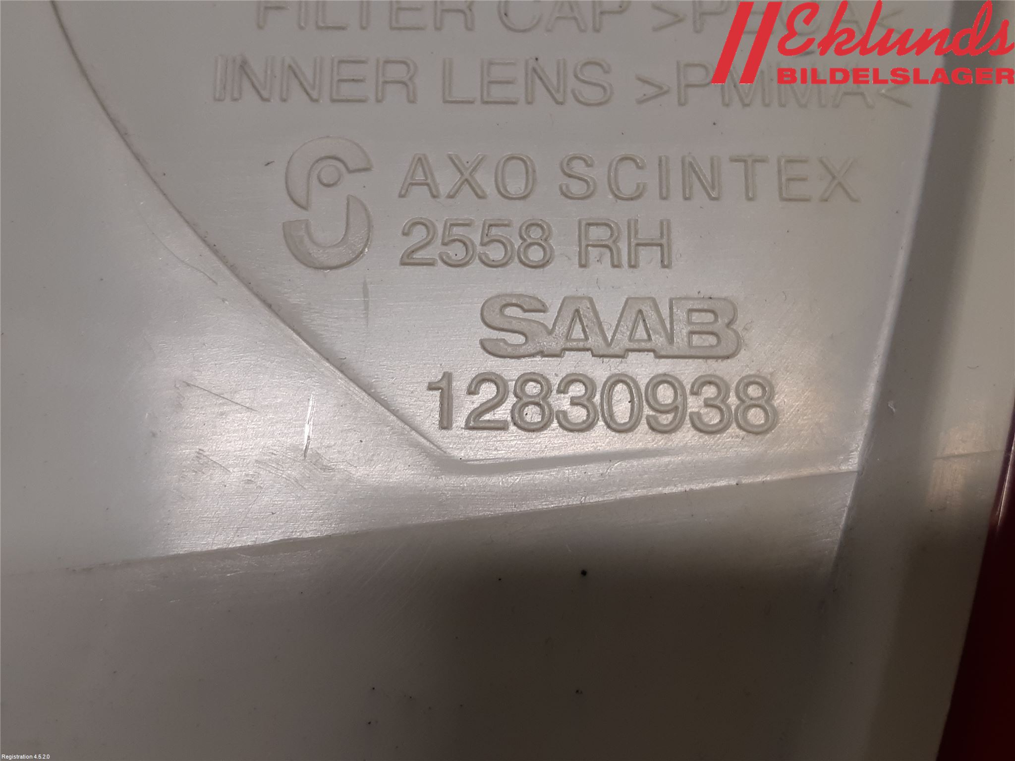 Saab 9-3 VER 2 Bakljus Höger