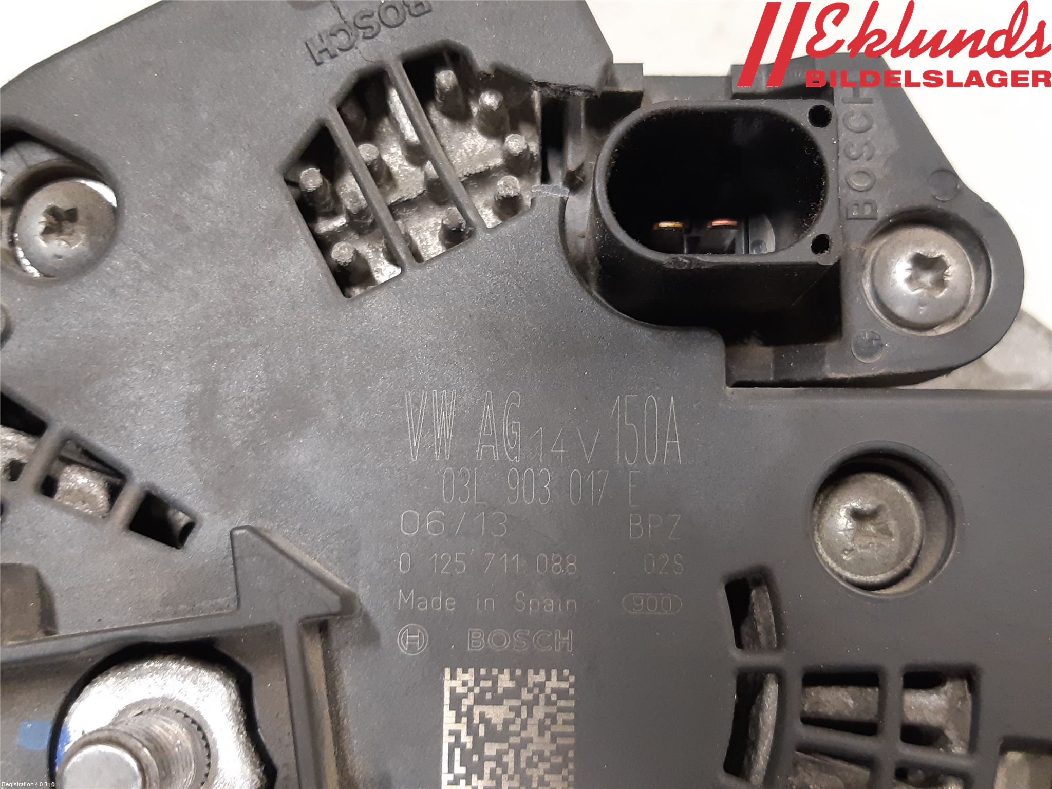 Audi A4 ALLROAD 09-16 Generator