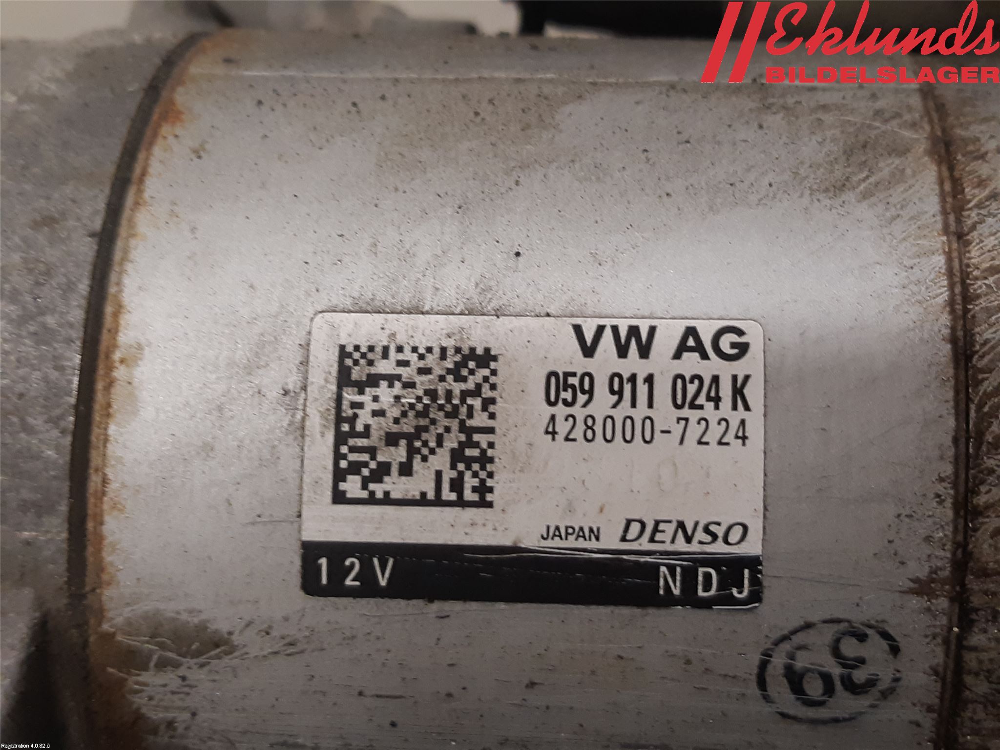 Volkswagen VW TOUAREG 7P 11-18 Startmotor Diesel