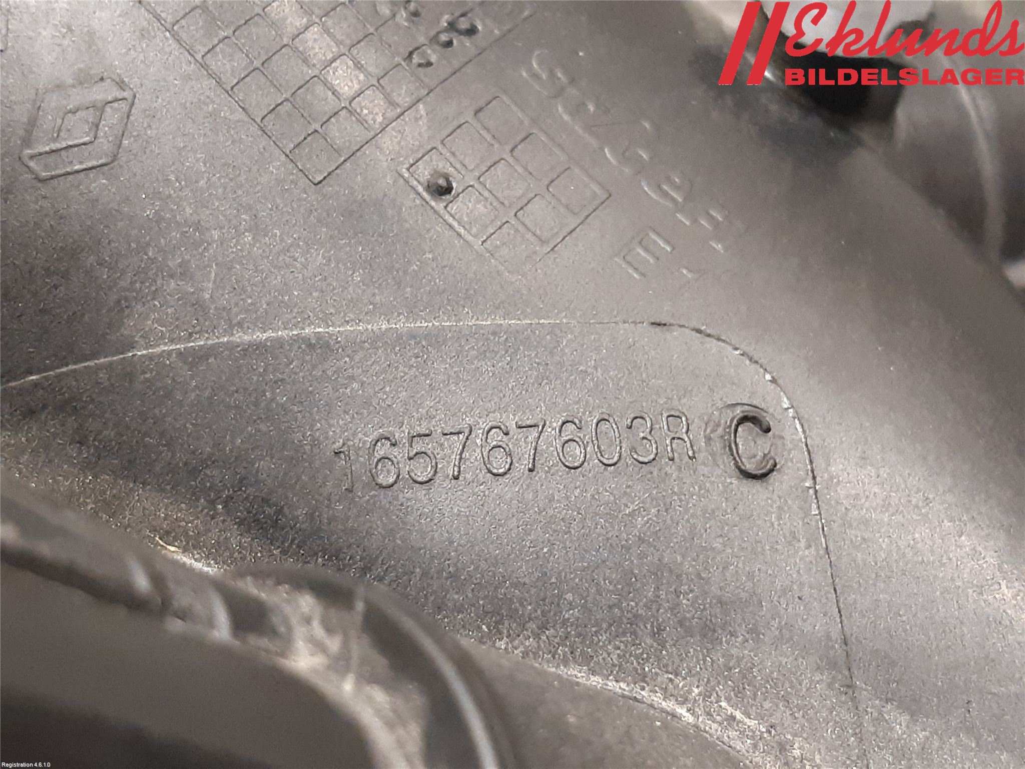 Renault EXPRESS 21- Laddluft-Intercoolerrör