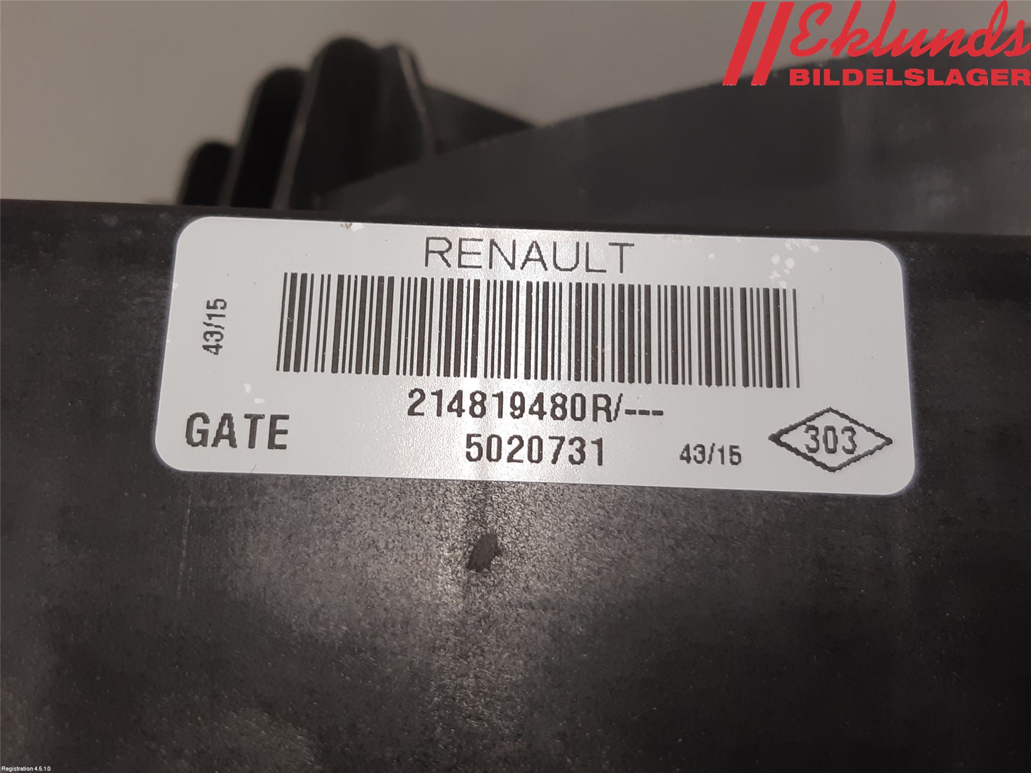 Renault ZOE/E-TECH 13- Kylfläkt El