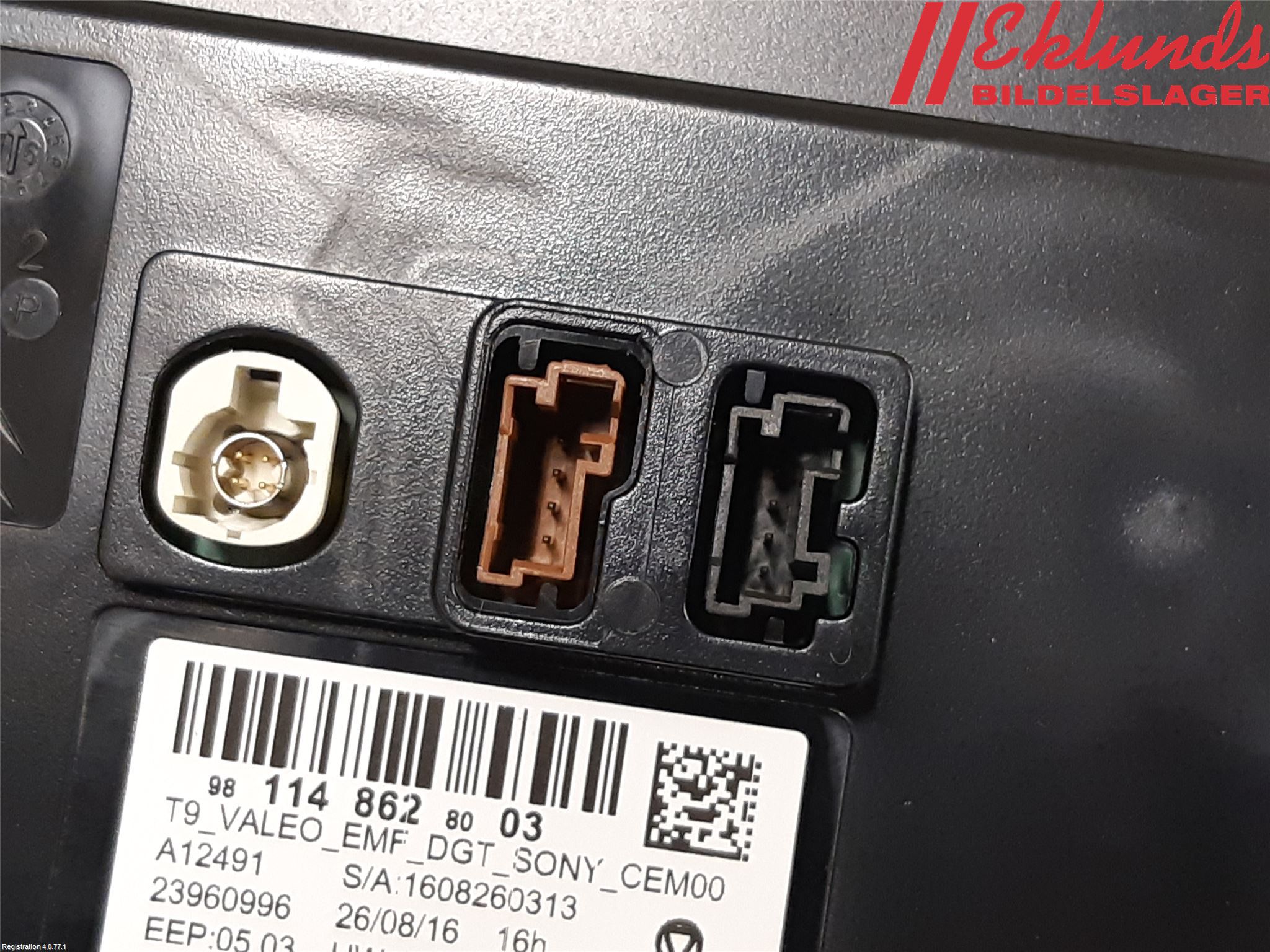 Peugeot 308 14-21 Cd Radio - Multimediapanel