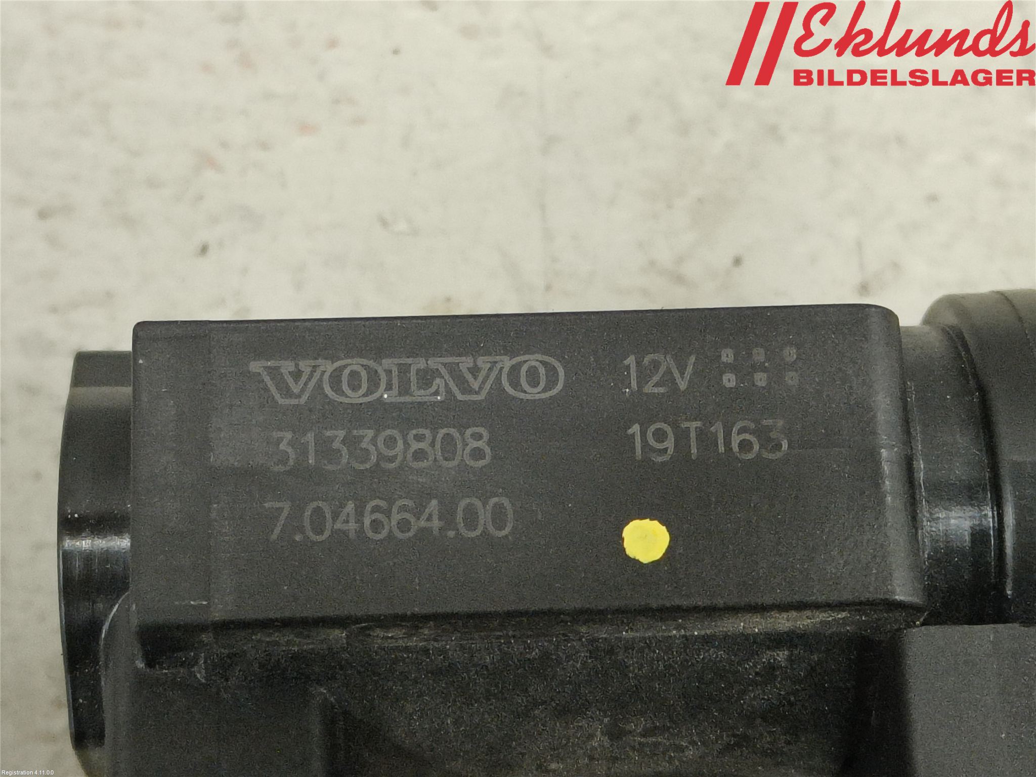 Volvo V60 19- Vakuumventil