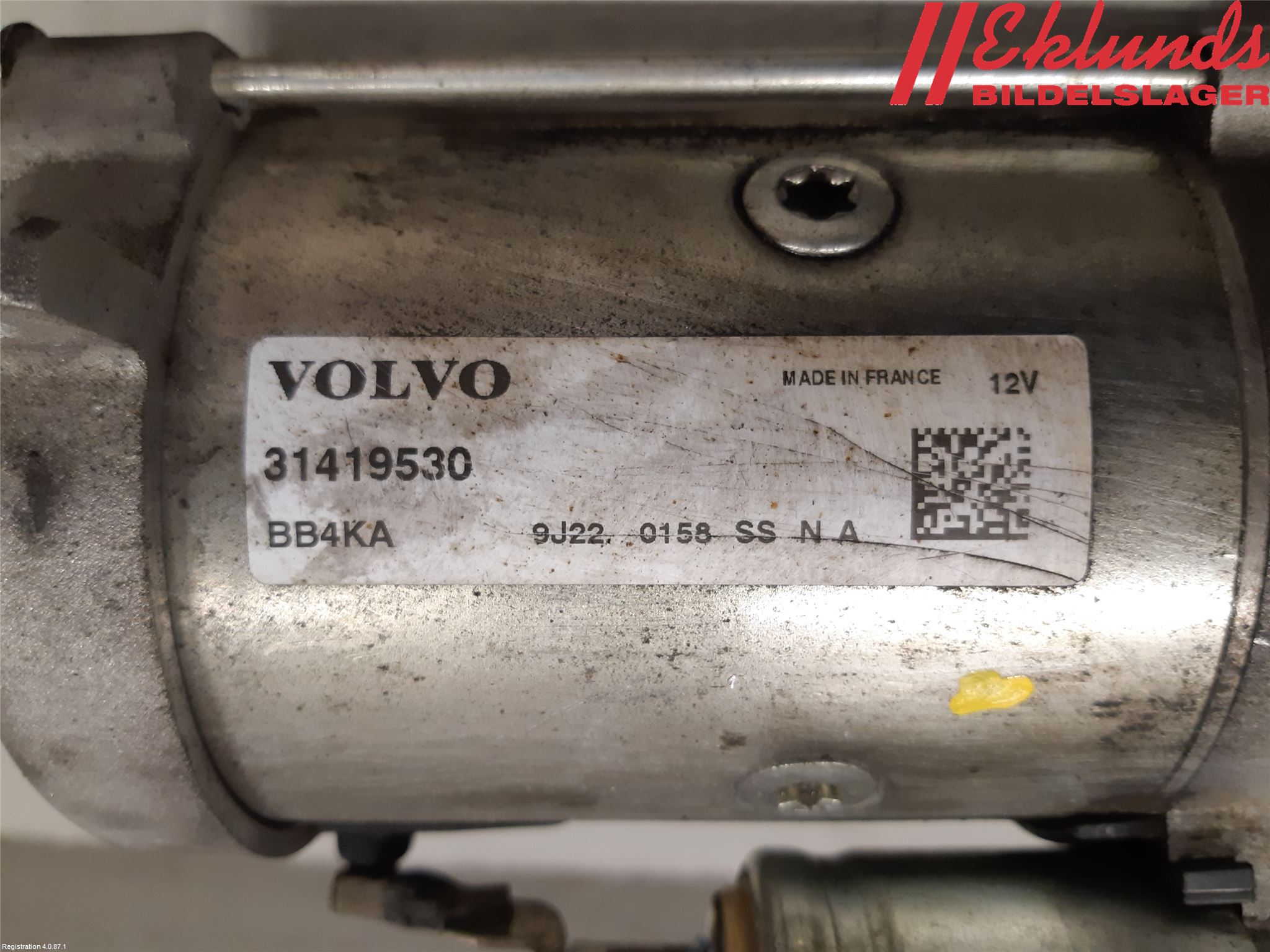 Volvo V60 19- Startmotor Diesel