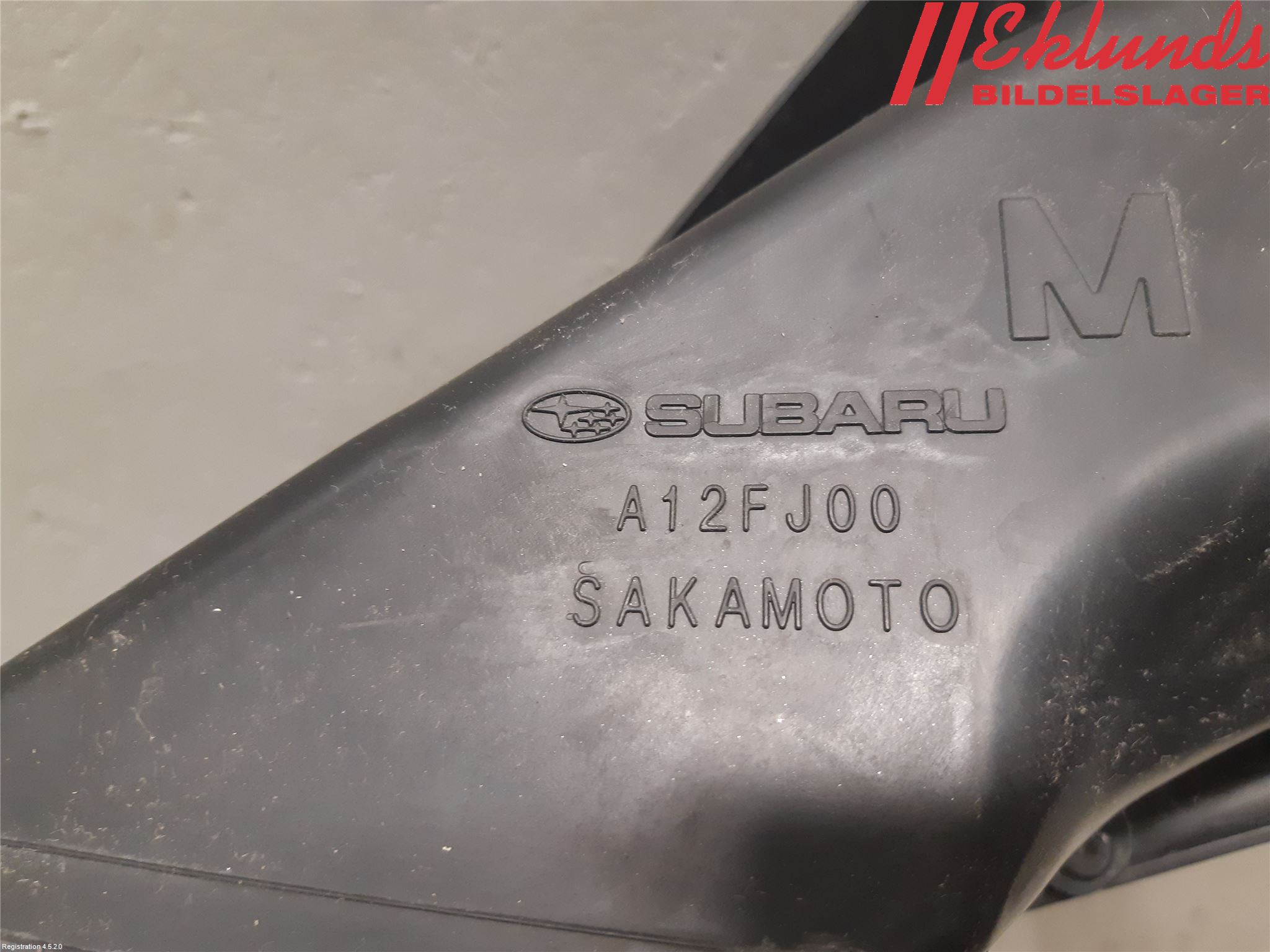Subaru XV 12-17 Deflektor Plåt-Plast Kylning