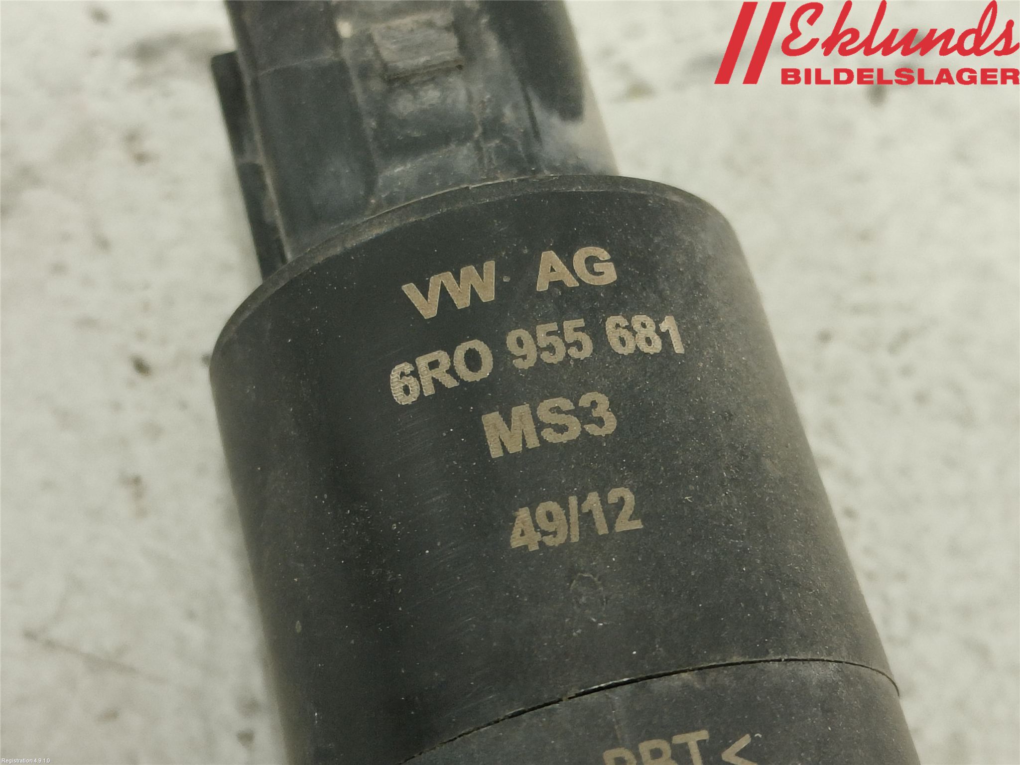 Volkswagen VW GOLF / E-GOLF VII 13-20 Spolarpump Högtryck