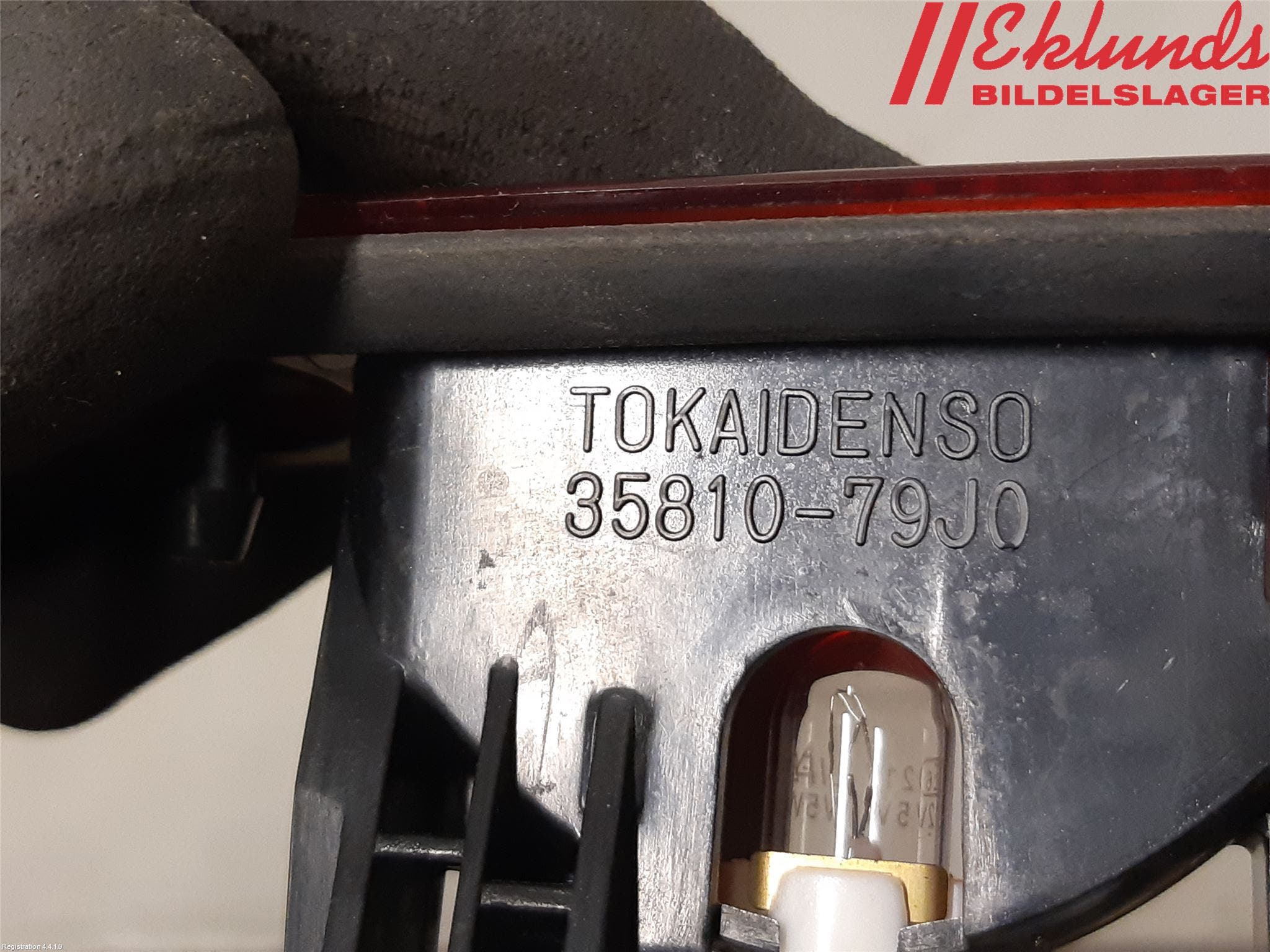 Suzuki SX4 10-13 Bromsljus Bakruta