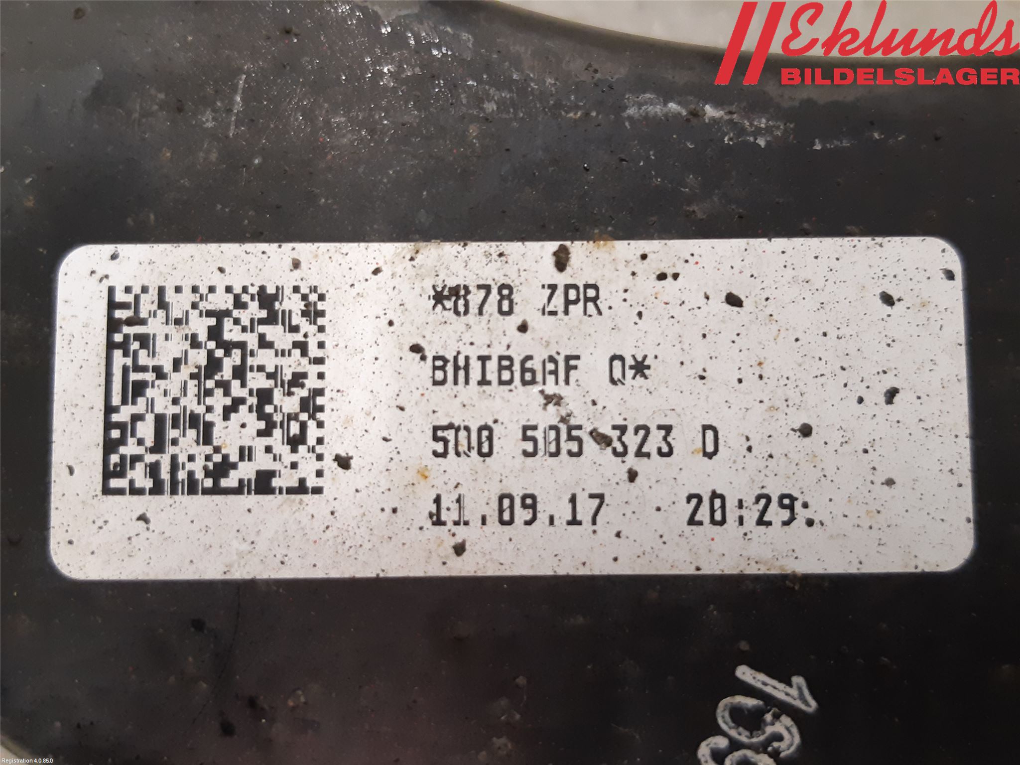 Volkswagen VW PASSAT 15-19 Bärarm Bak Övre Vänster