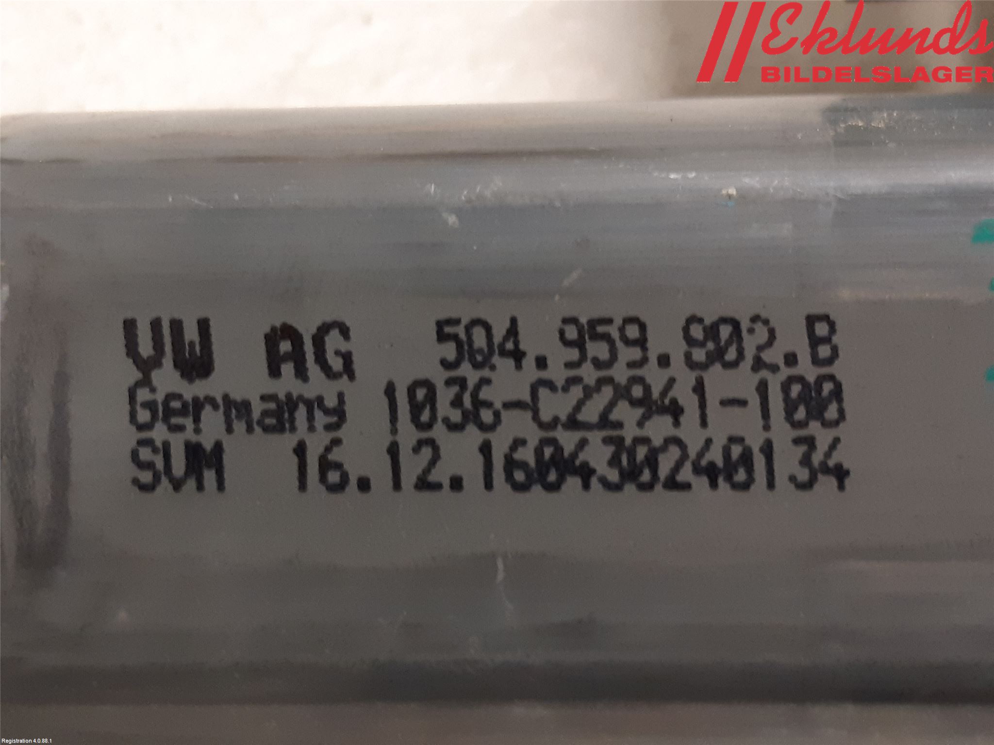 Volkswagen VW PASSAT 15-19 Fönsterhiss El Kompl
