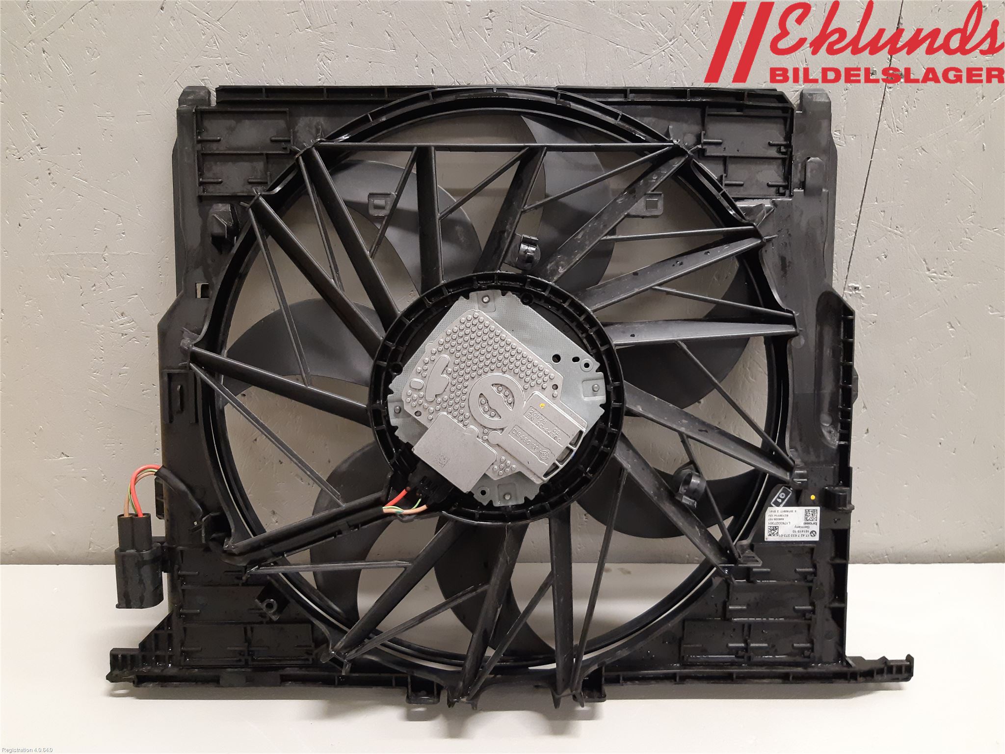 BMW 5 F10/F11/F18 09-17 Kylfläkt El