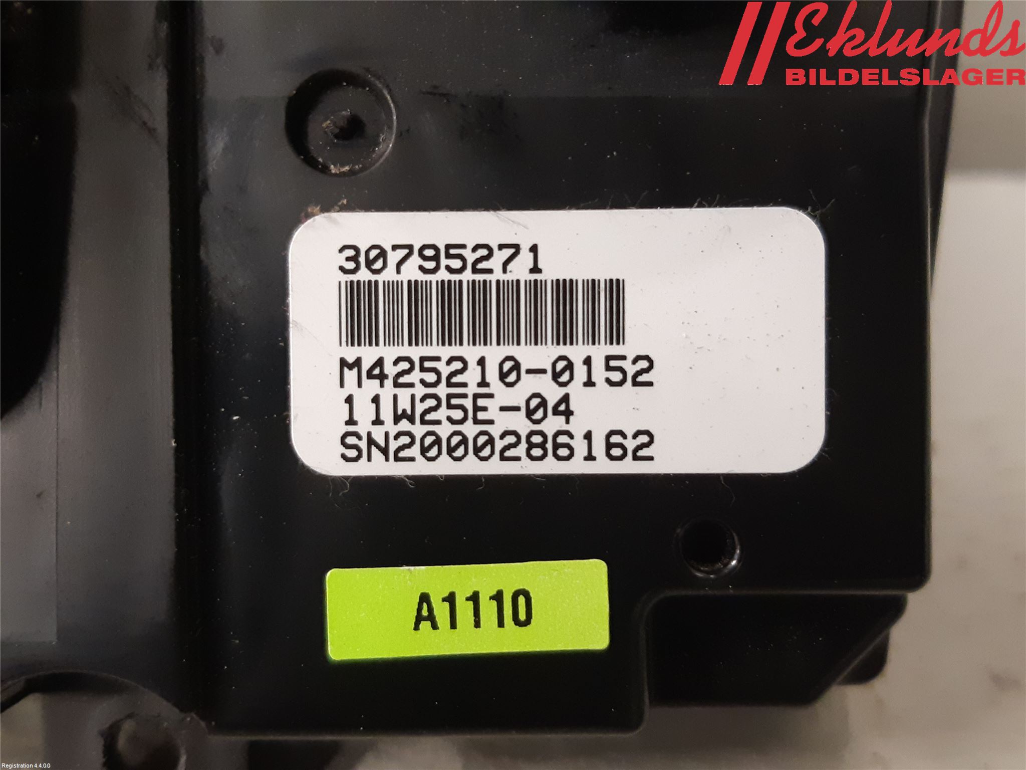 Volvo V70 08-13 Ac Styrenhet Ac Manöveren