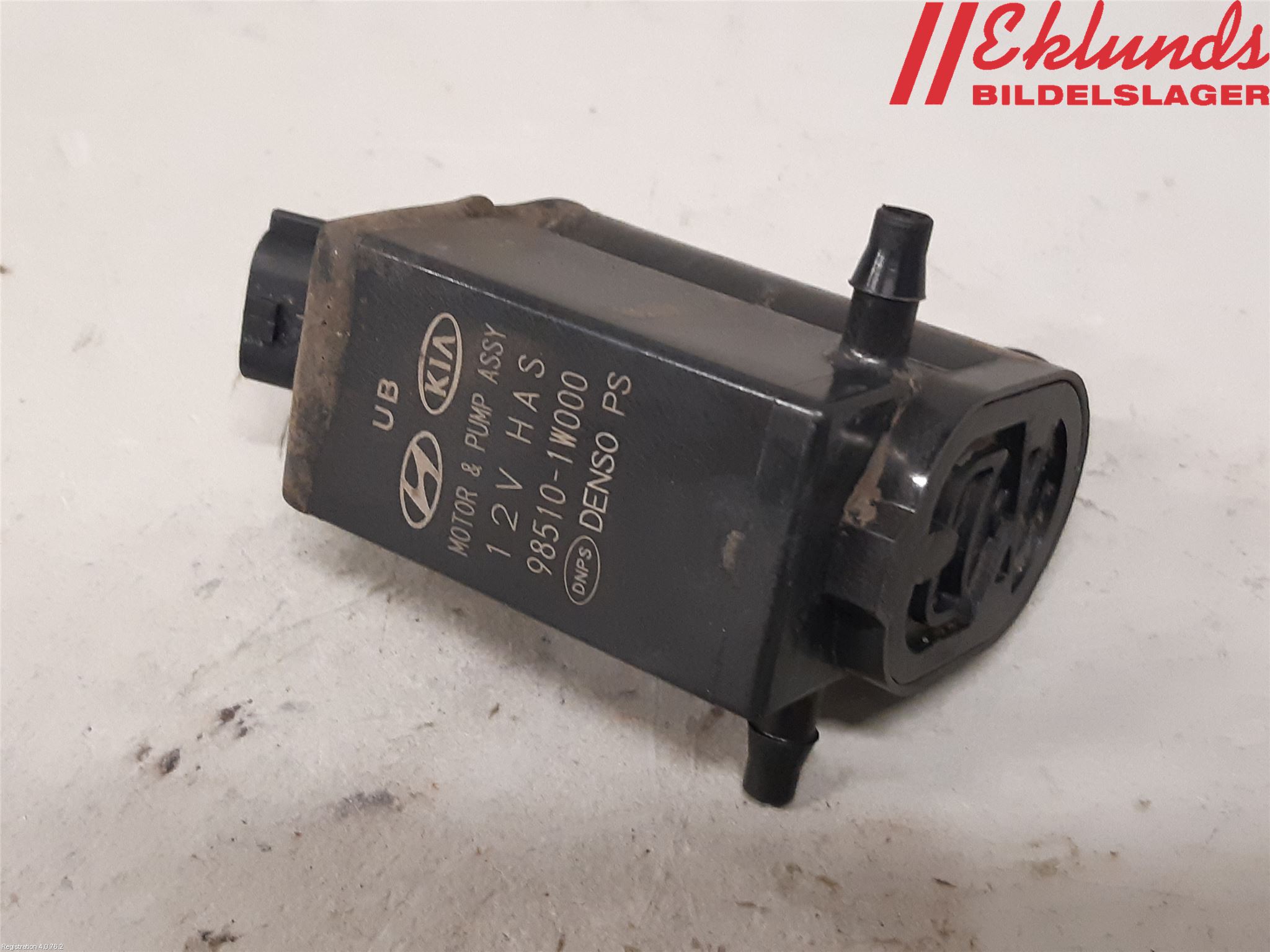 Kia RIO 12-16 Spolarpump Vindruta
