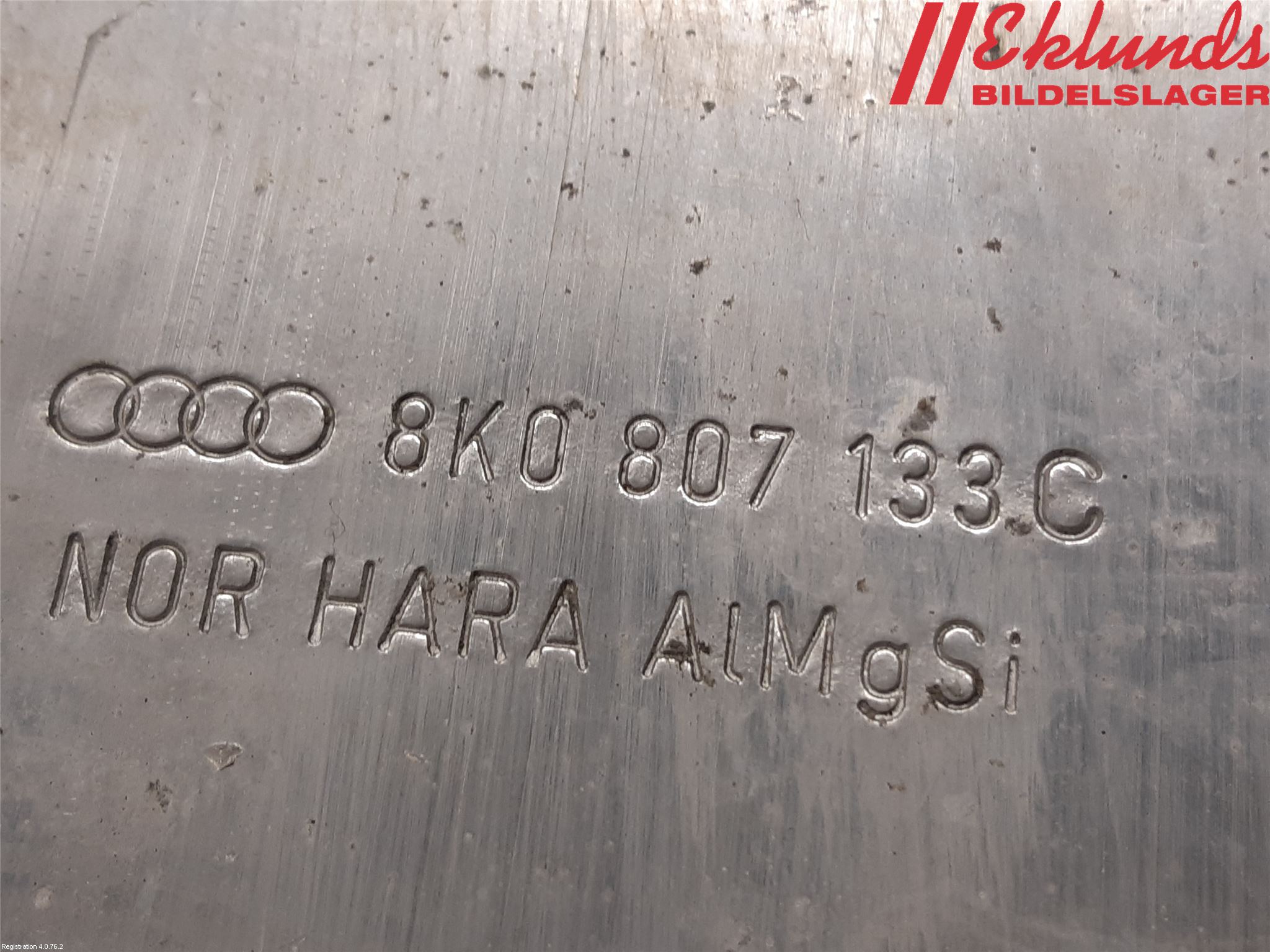 Audi A4/S4 08-11 Stötfångarbärjärn Fram