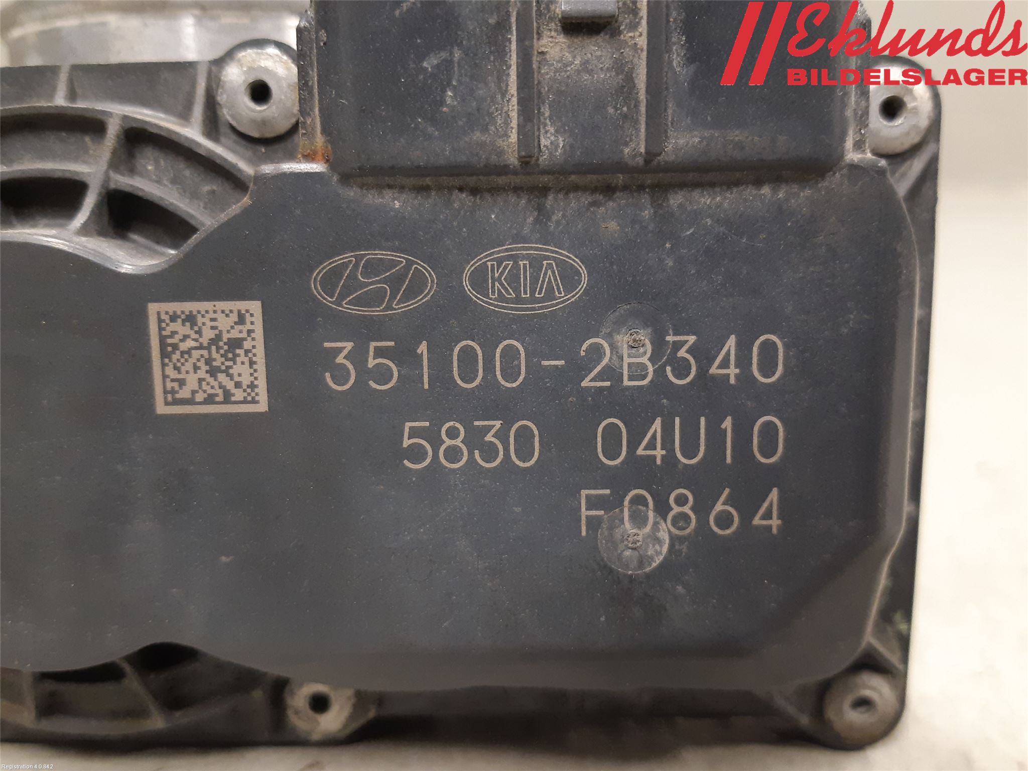 Hyundai TUCSON 05- Injspjällhus