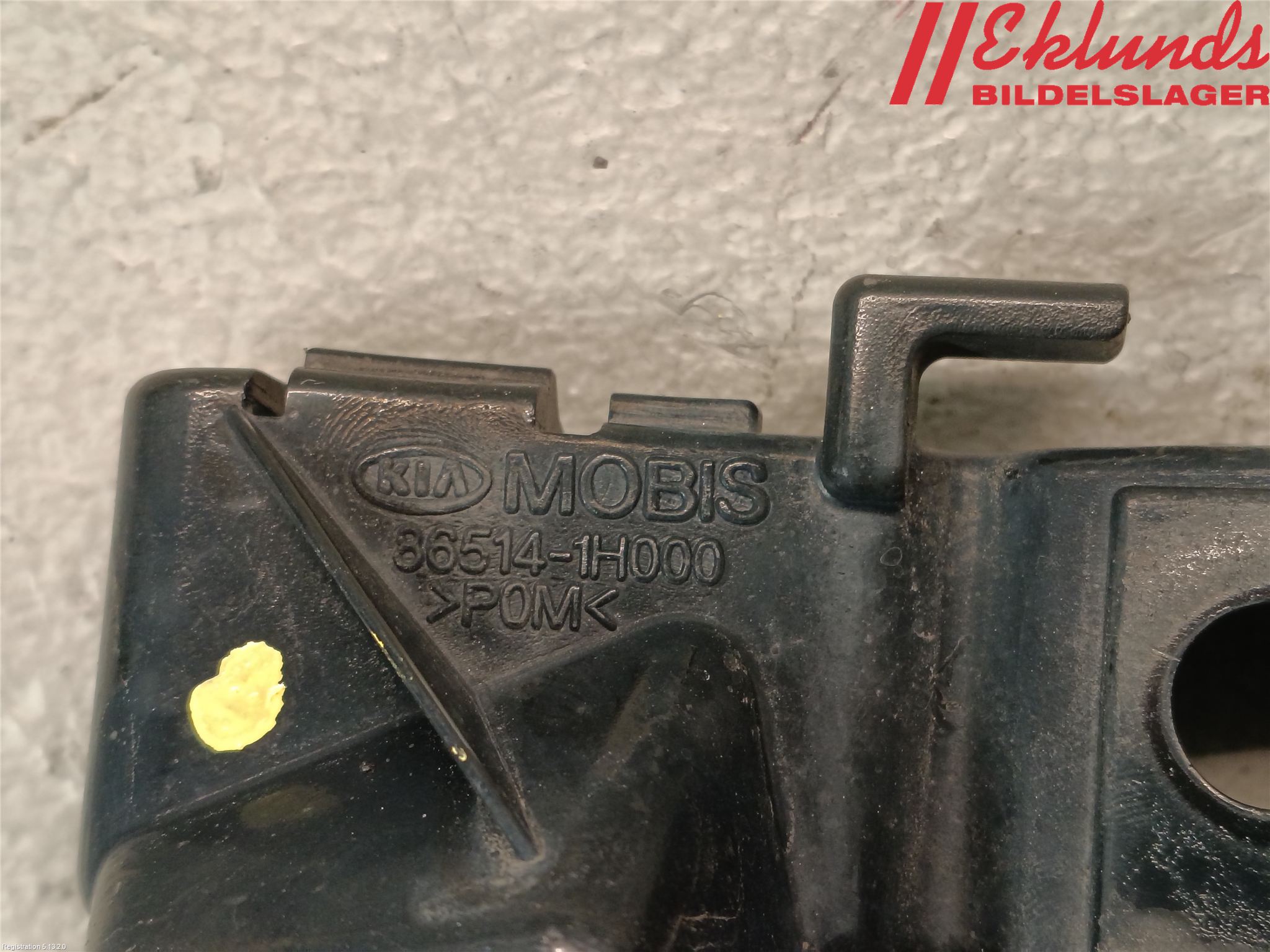 Kia CEED 06-12 Stötfångarfäste Fram Hö