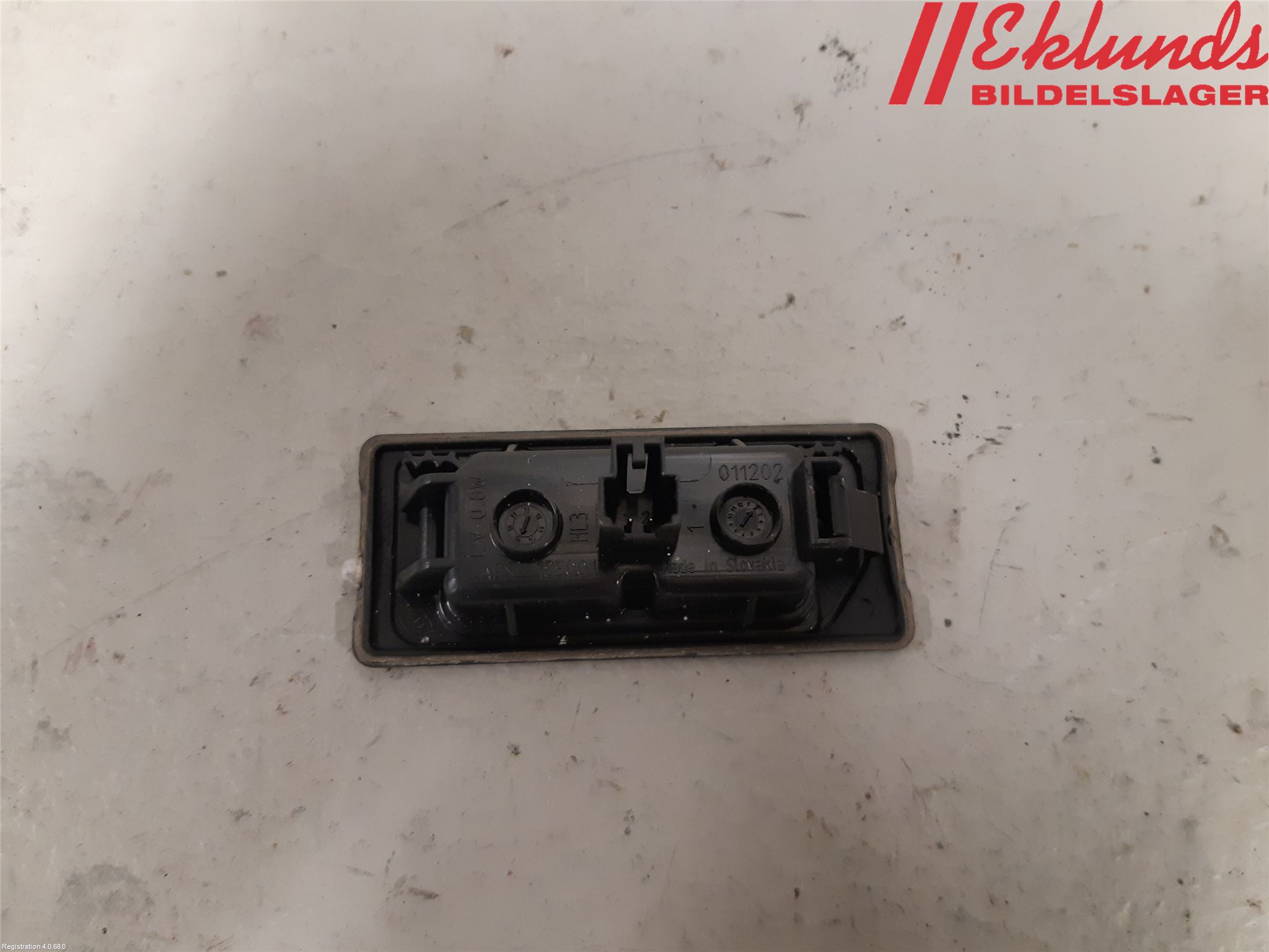 Volkswagen VW PASSAT 15-19 Skylt Belysning