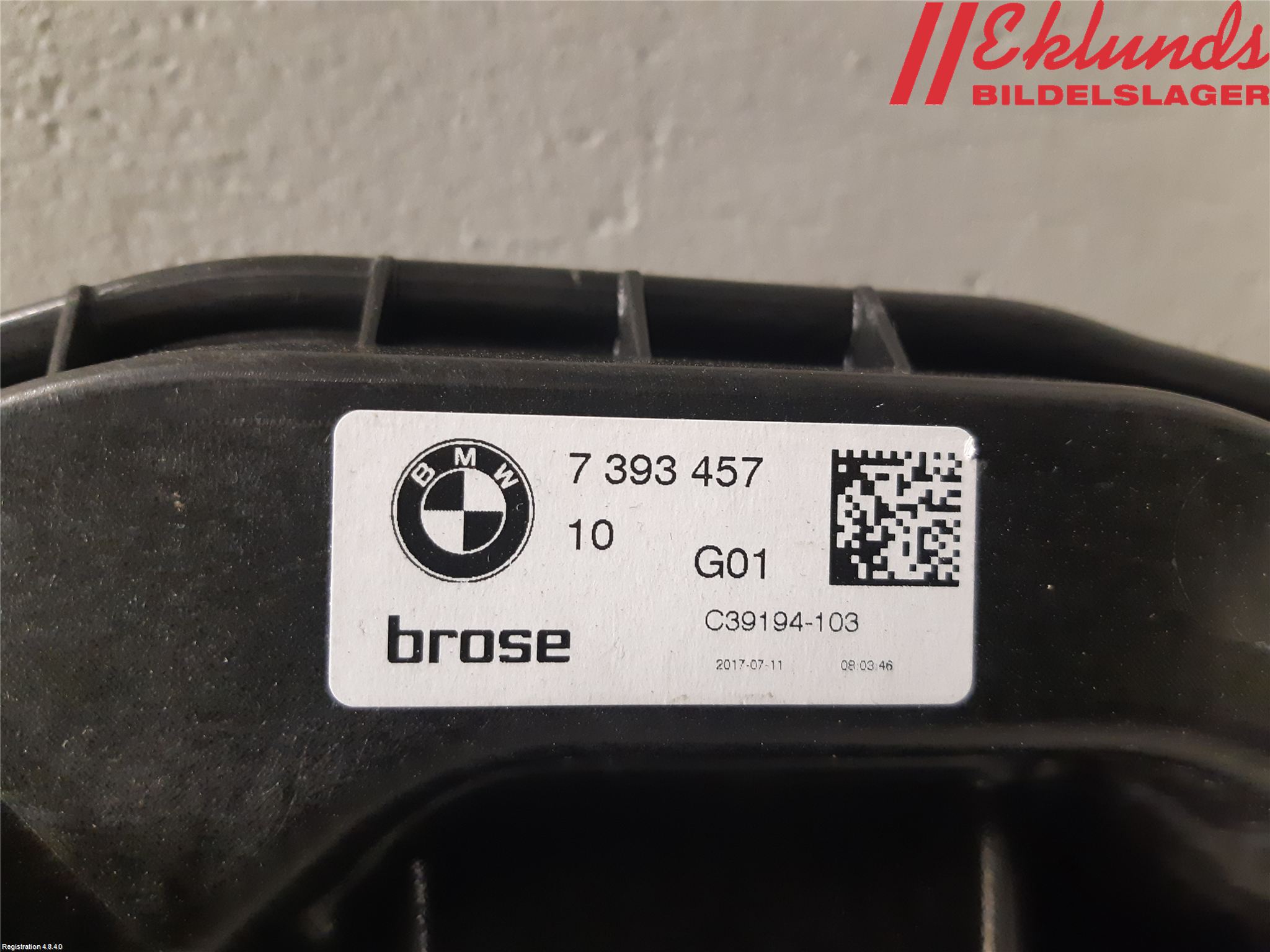 BMW X3 G01 18- Fönsterhiss El Kompl