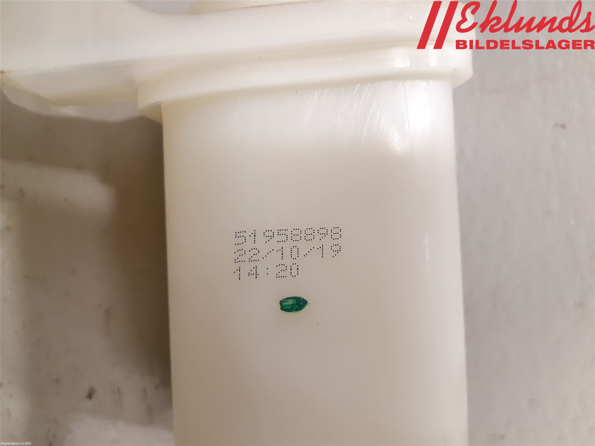 Fiat DOBLO CARGO Styrservooljebehållare