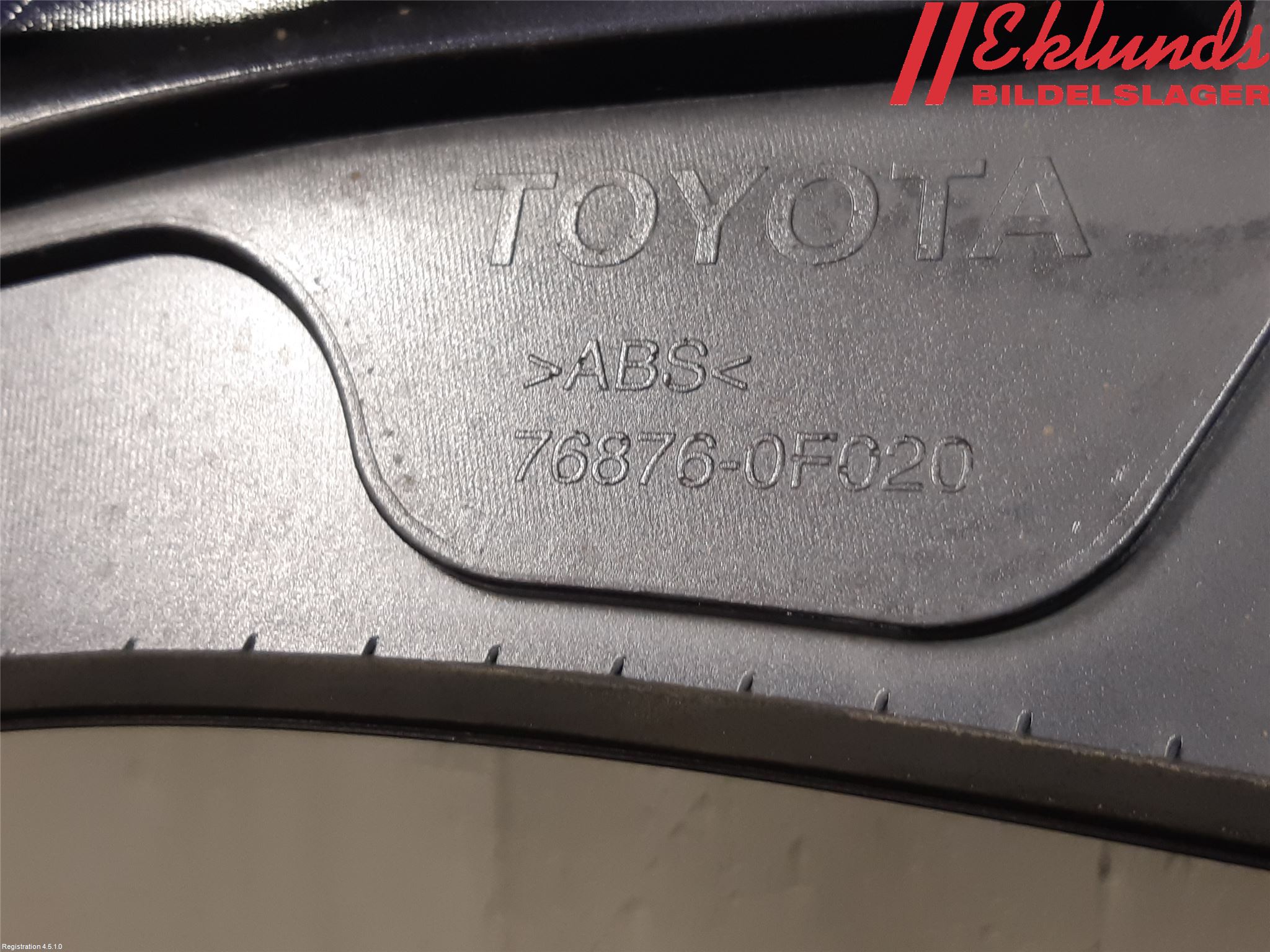 Toyota VERSO 09-18 Spoiler Baklucka