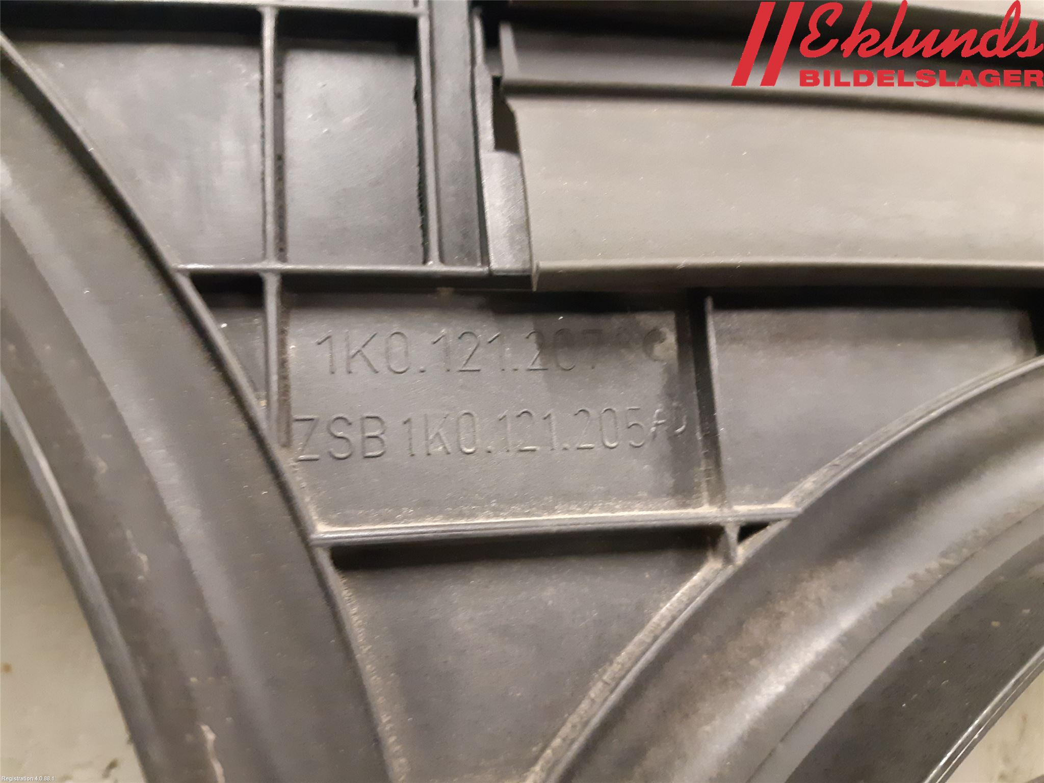 Volkswagen VW PASSAT 11-14 Kylfläkt El