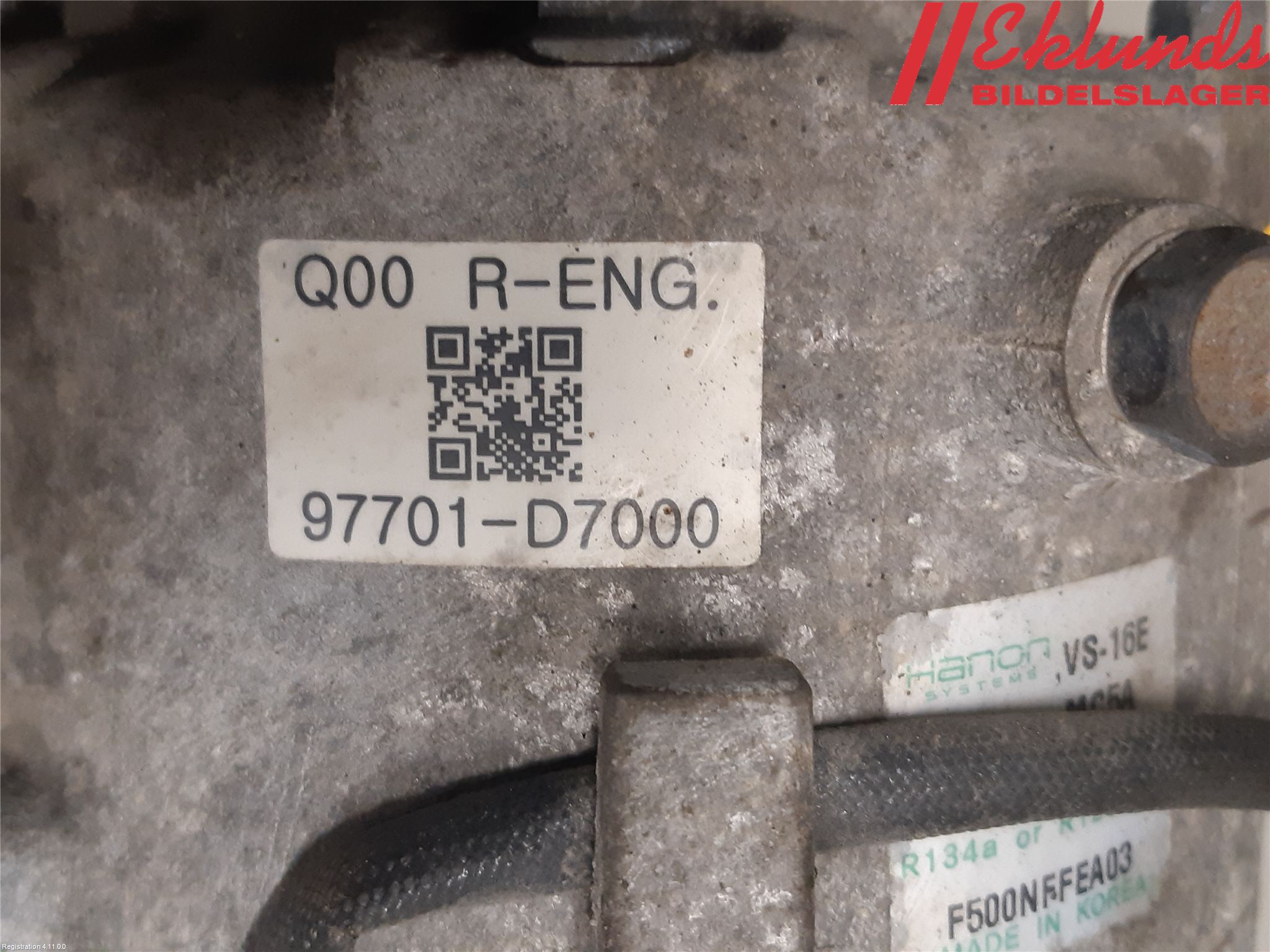 Kia SPORTAGE (QL) 16-21 Ac Kompressor