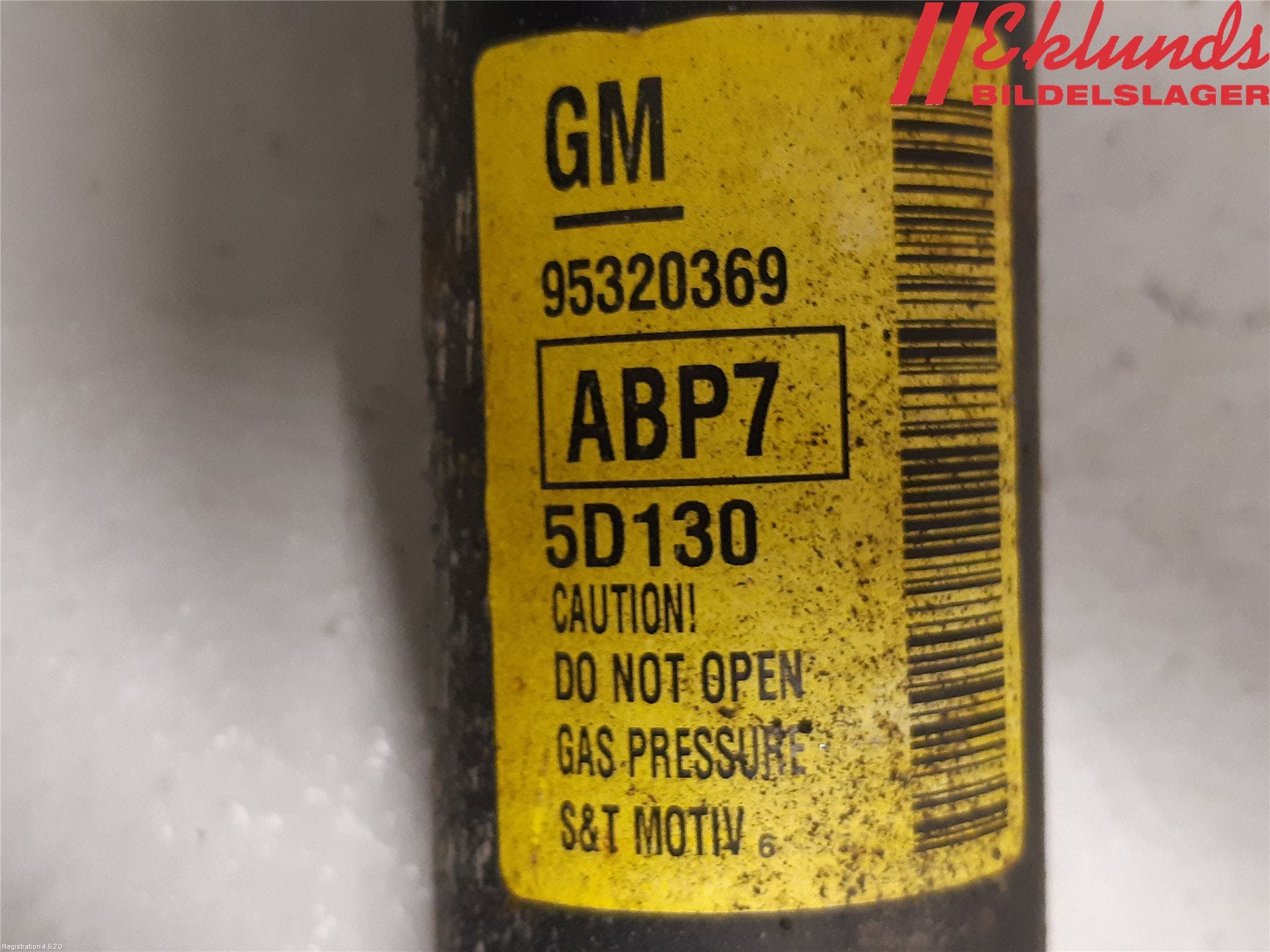 Opel MOKKA 13-20 Stötdämpare Bak