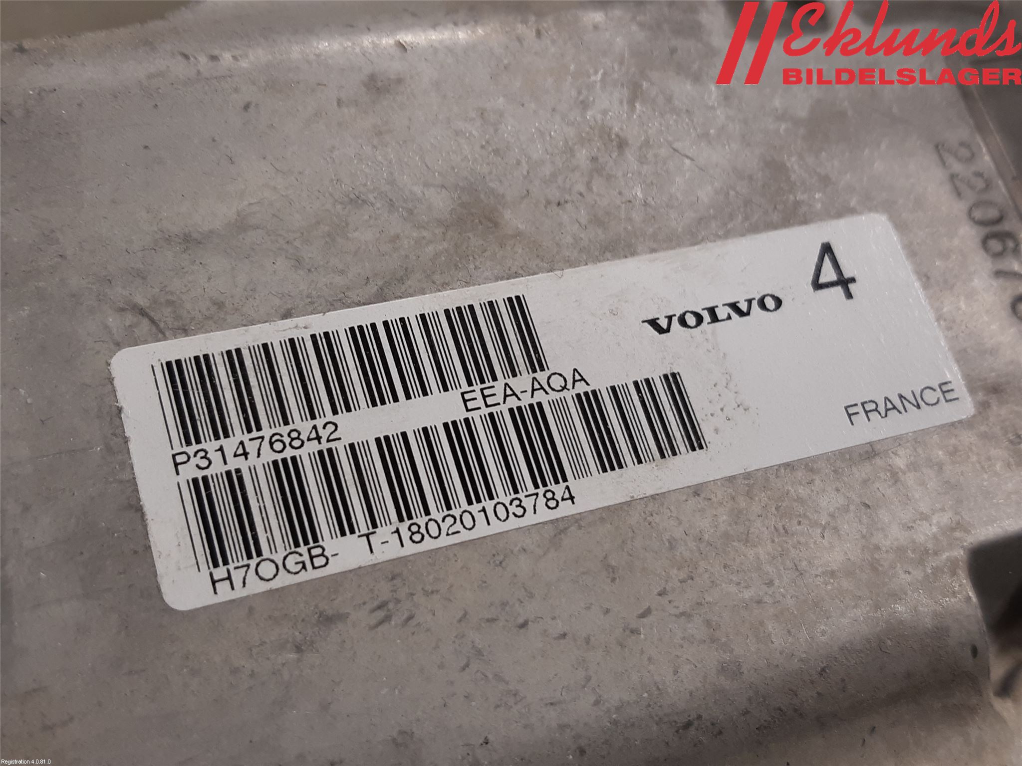 Volvo XC60 18- Rattaxelagg Justerbart