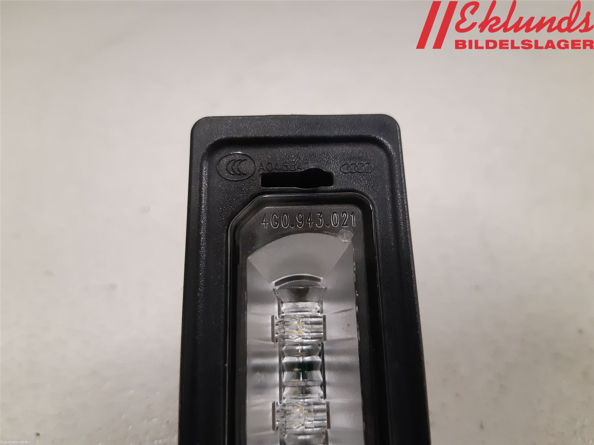 Audi A7/S7 4G 11-17 Skylt Belysning