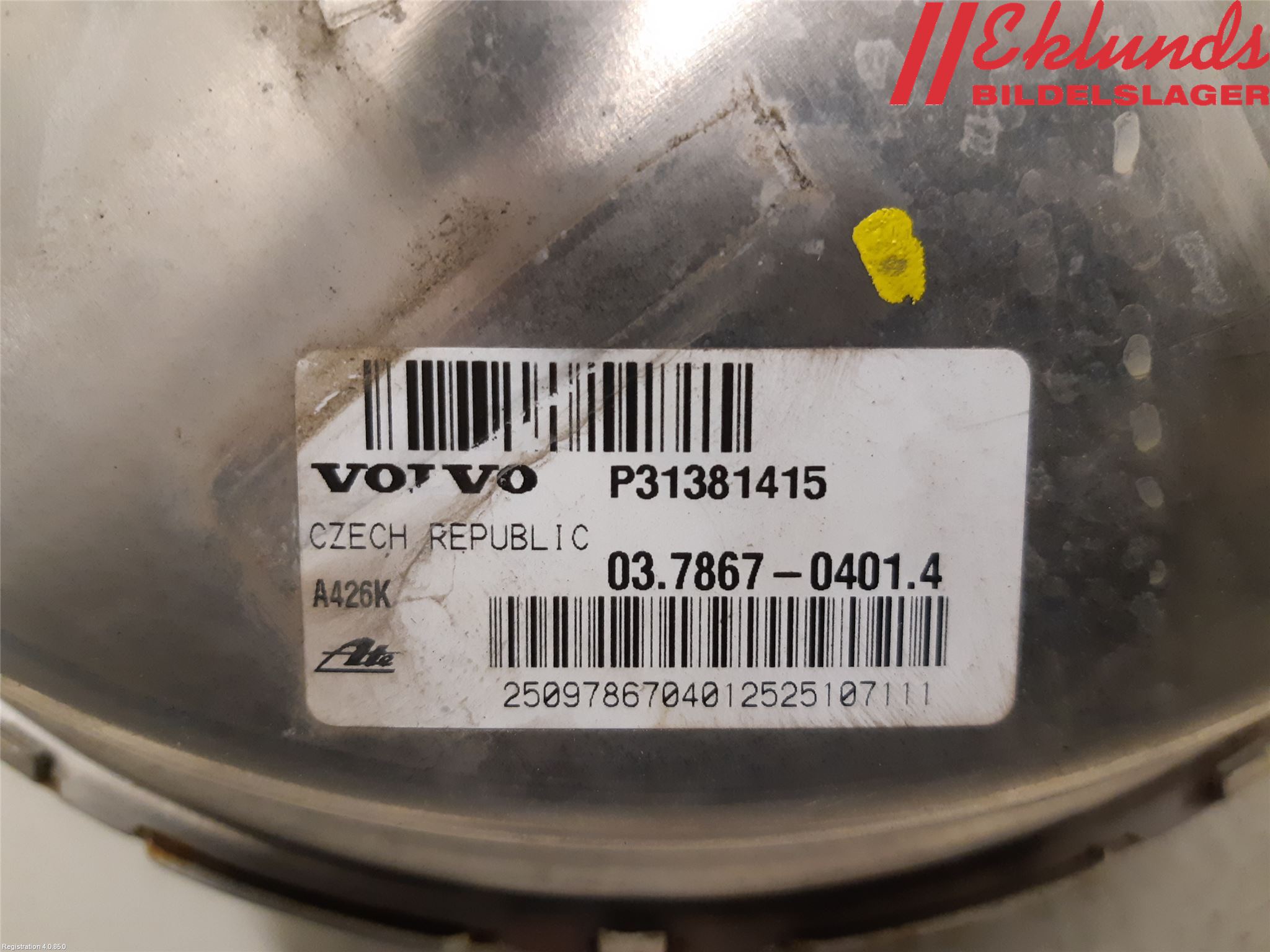 Volvo XC90/RECHARGE 16- Bromsservo