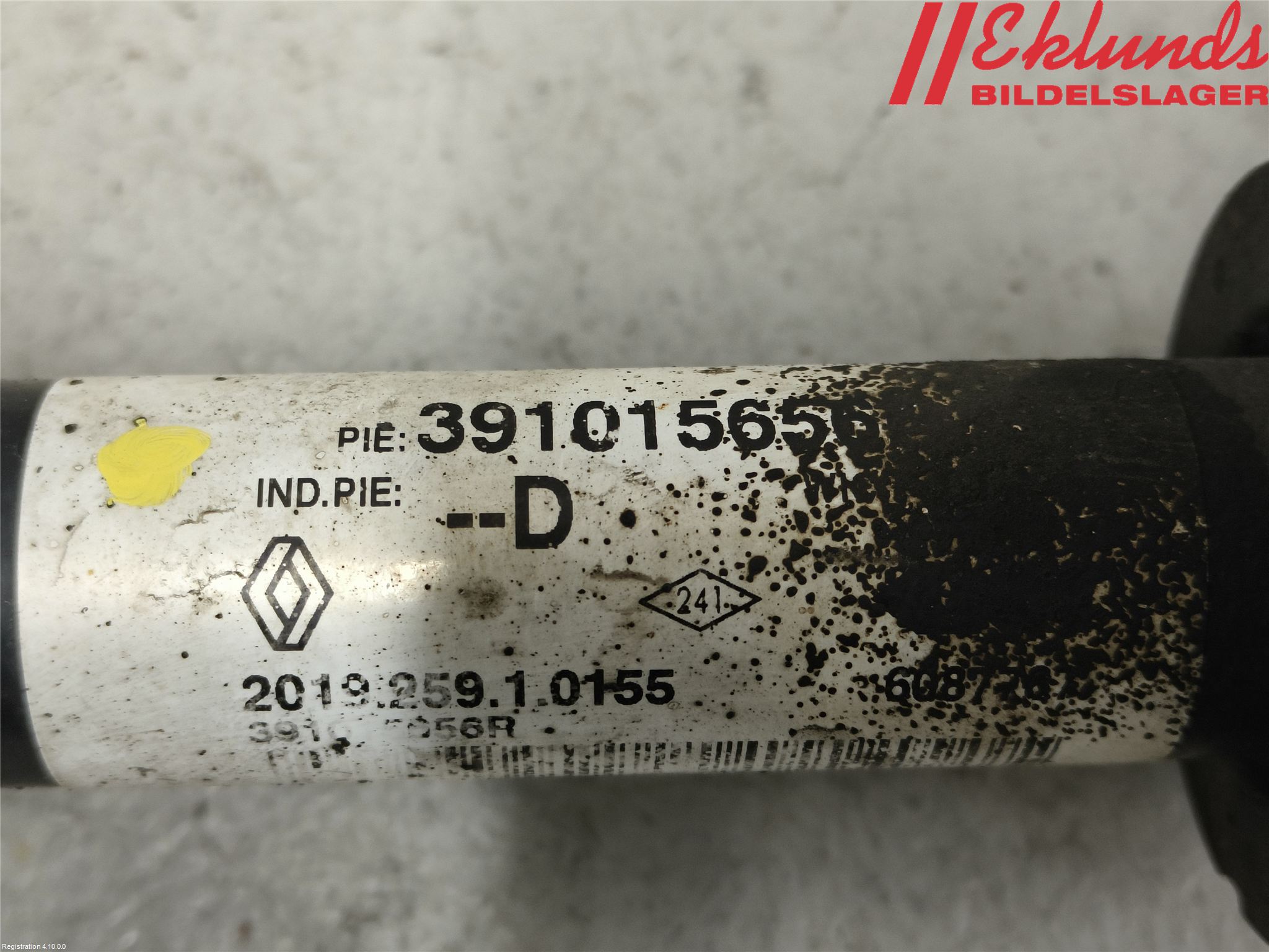 Nissan QASHQAI 17-21 Drivaxel Fram Vänster