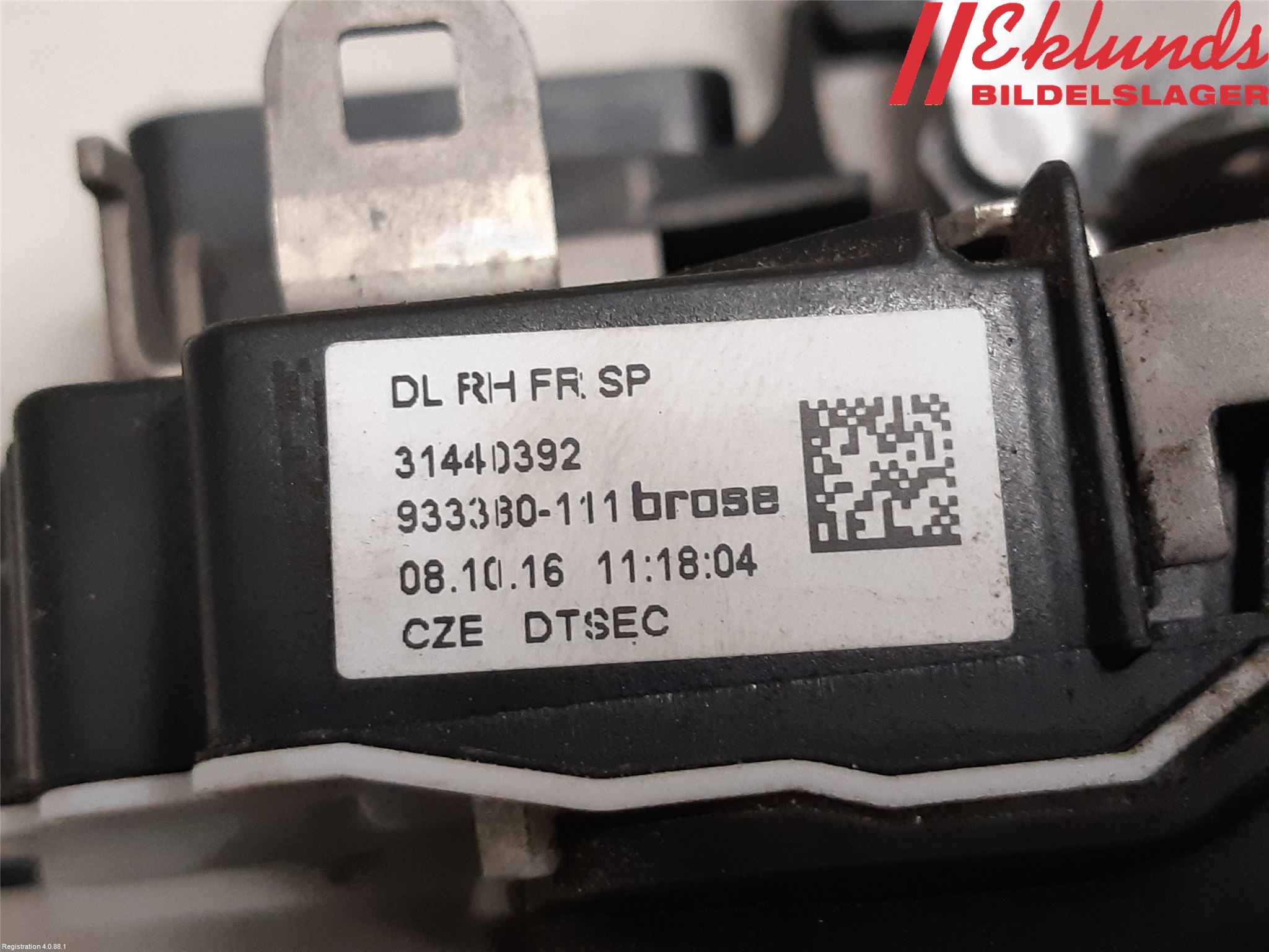 Volvo V40 12-19 Låskista-Dörrlås