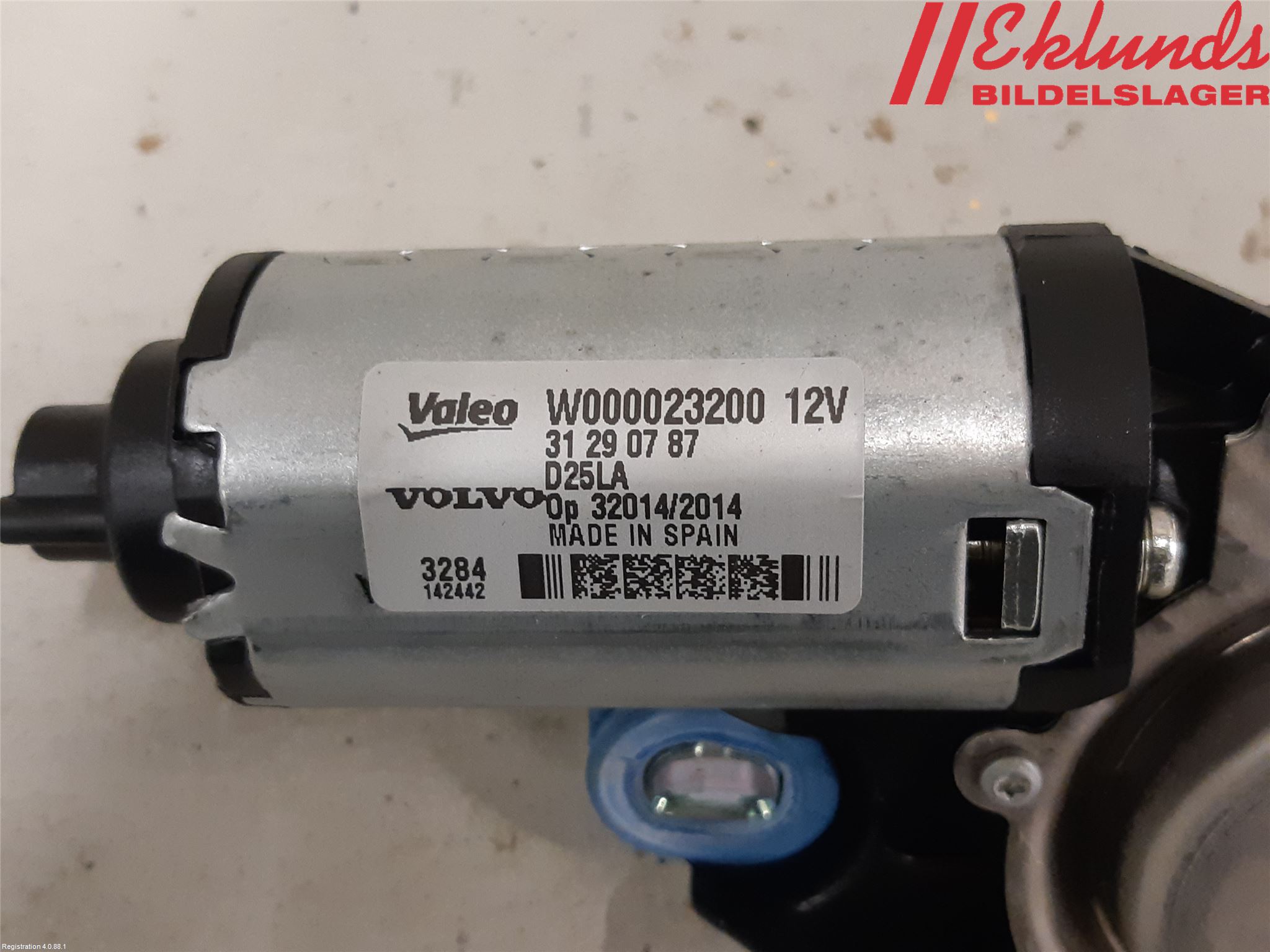 Volvo V70 14-16 Torkarmotor Baklucka