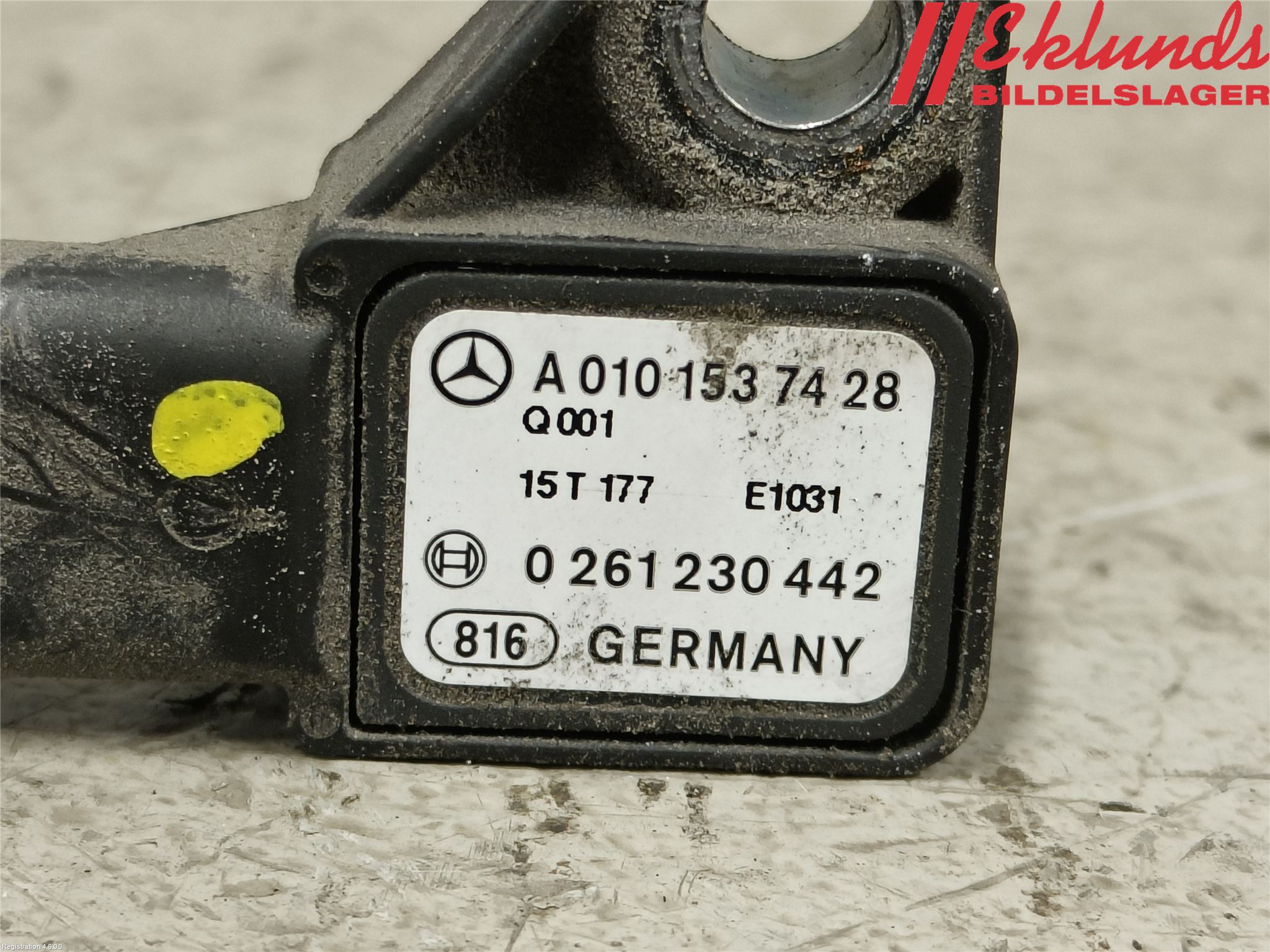 Mercedes-Benz MB CLA-KLASS (C117/X117) 13-19 Injmappsensor