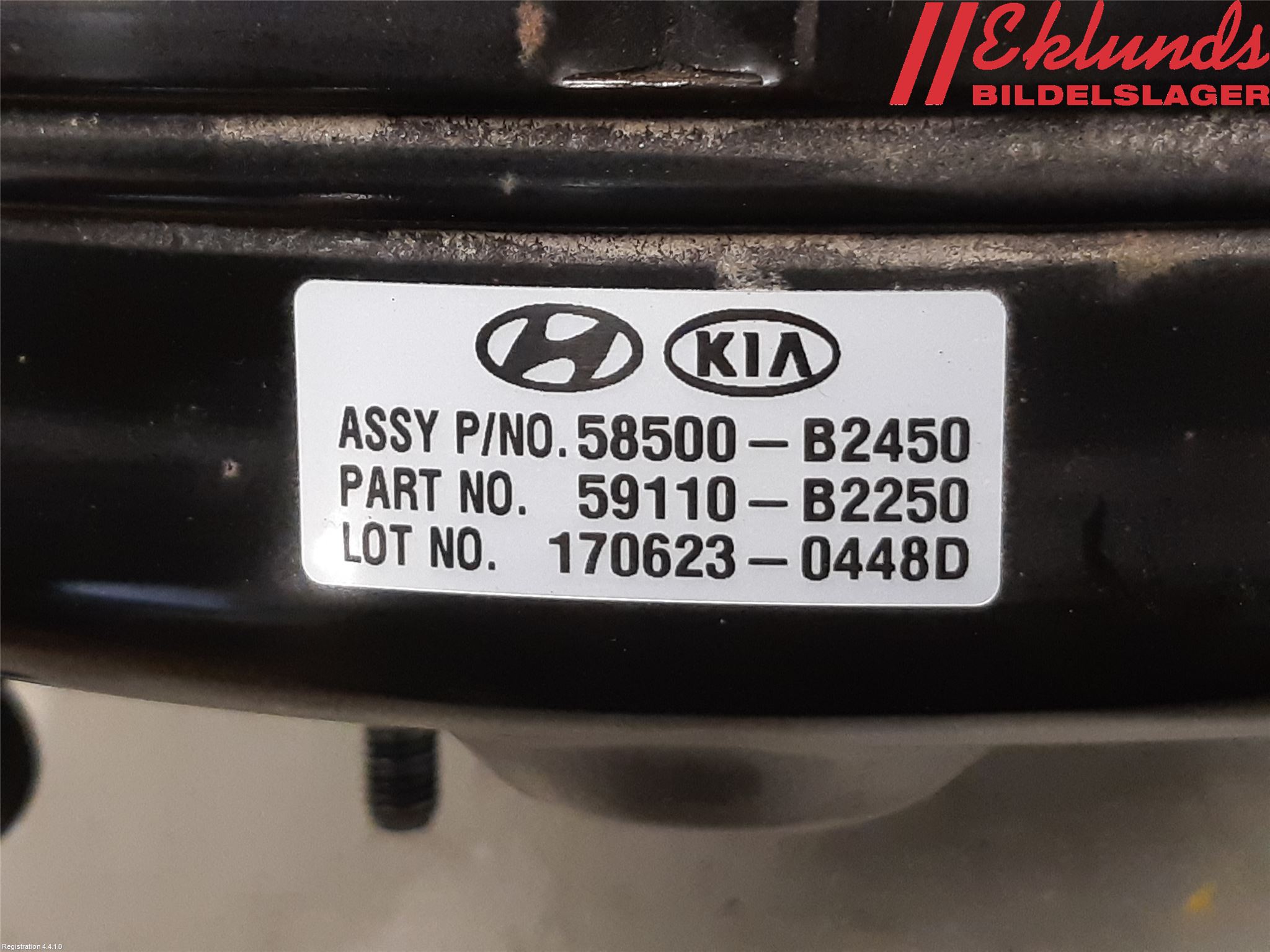 Kia SOUL 09- Bromsservo