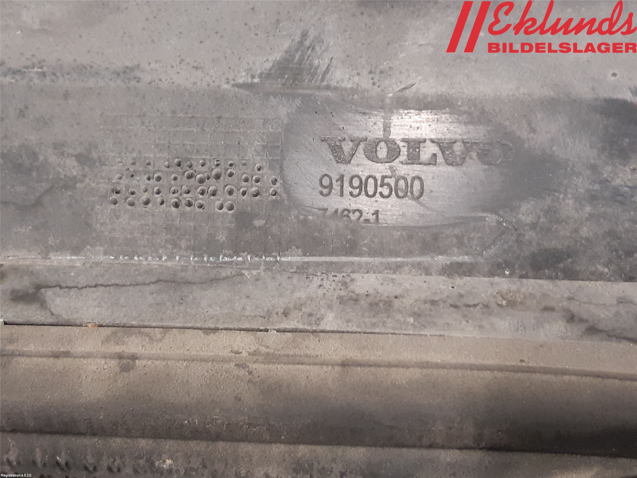 Volvo V70 00-04 Deflektor Plåt-Plast Kylning