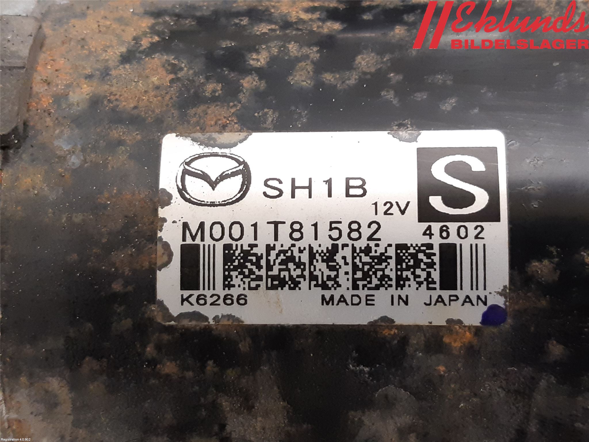 Mazda 3 III 14-19 Startmotor Diesel