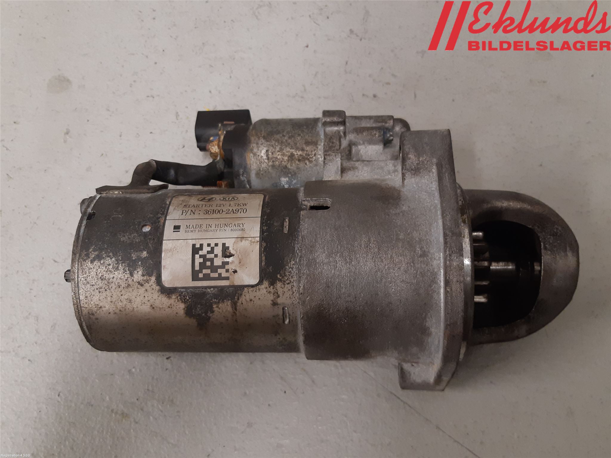 Kia CEED 12-18 Startmotor Diesel