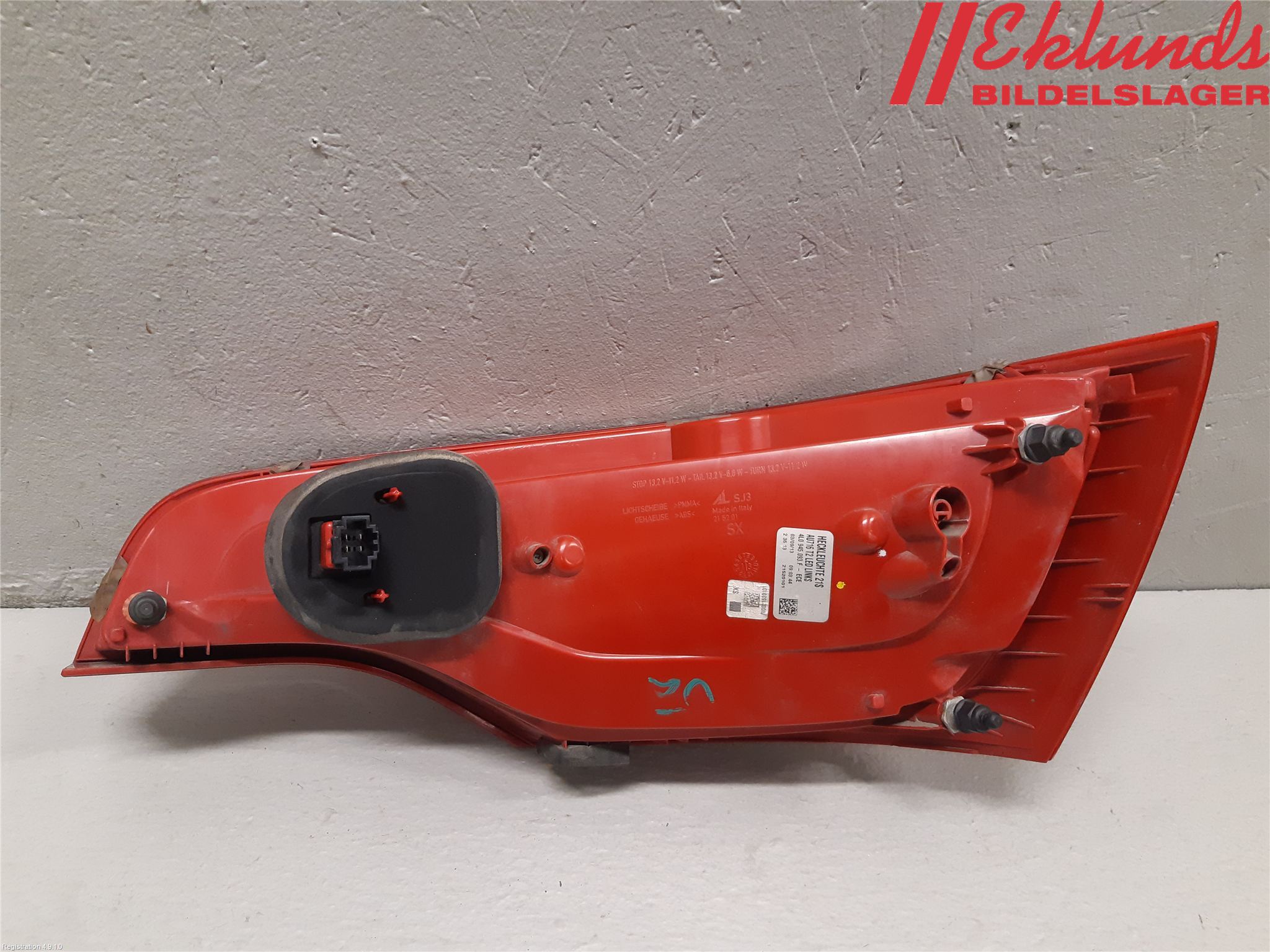 Audi Q7/SQ7 Bakljus Vänster