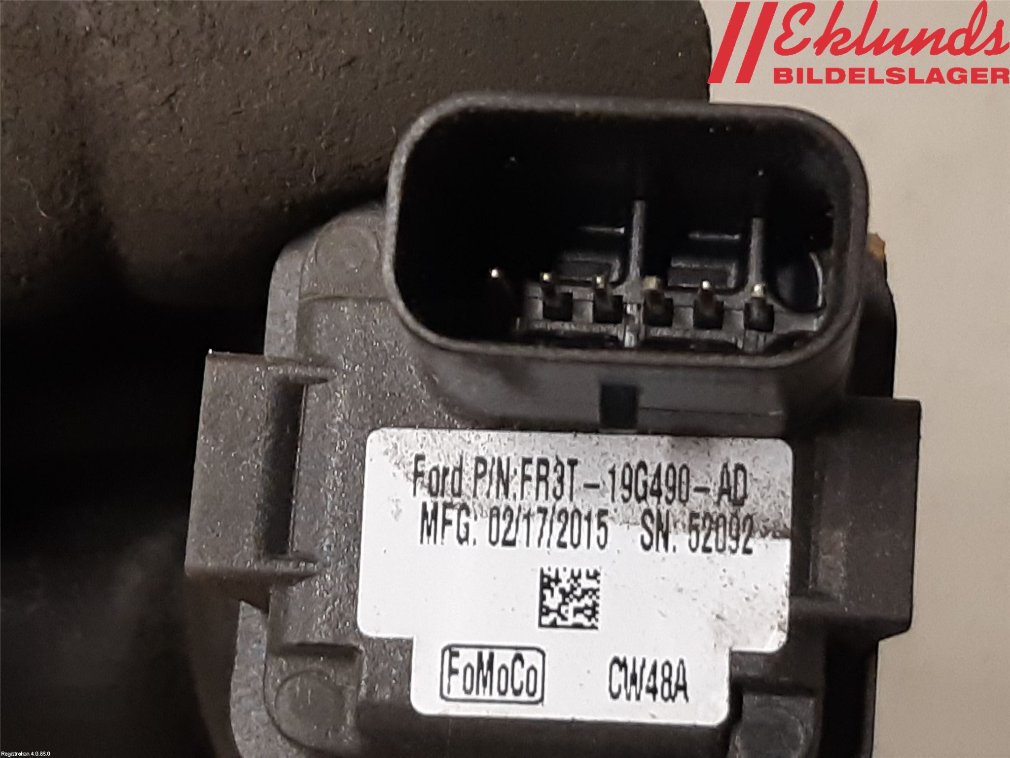 Ford MUSTANG VI 15-22 Parkeringshjälp Kamera