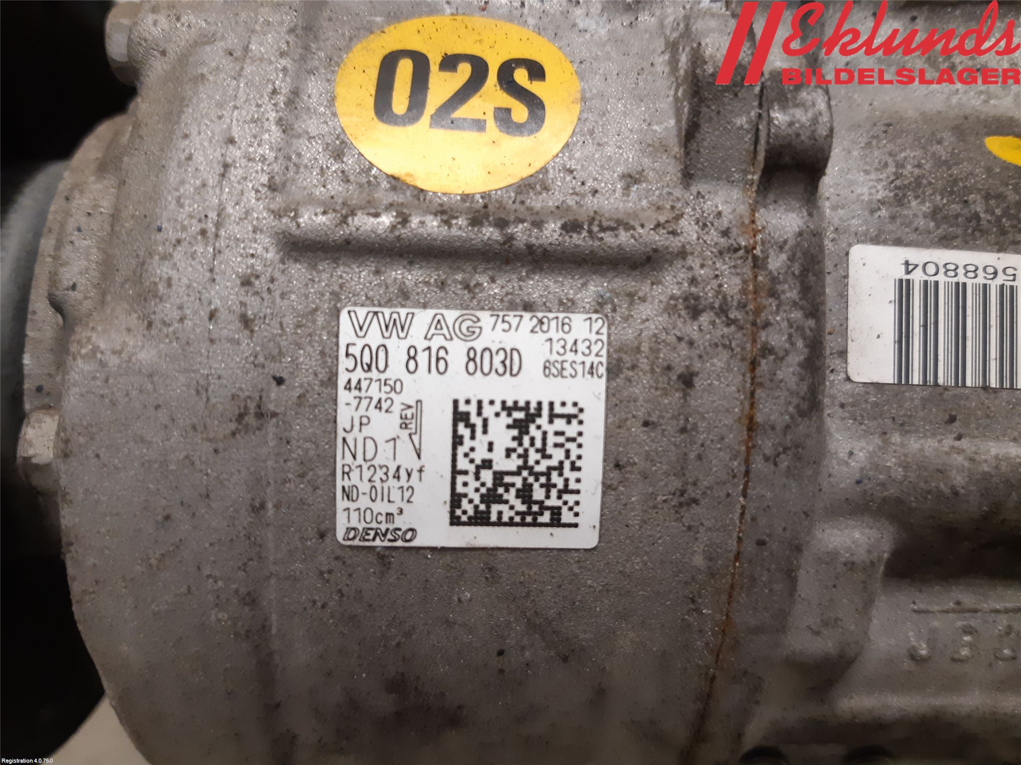 Seat ATECA 16->> Ac Kompressor