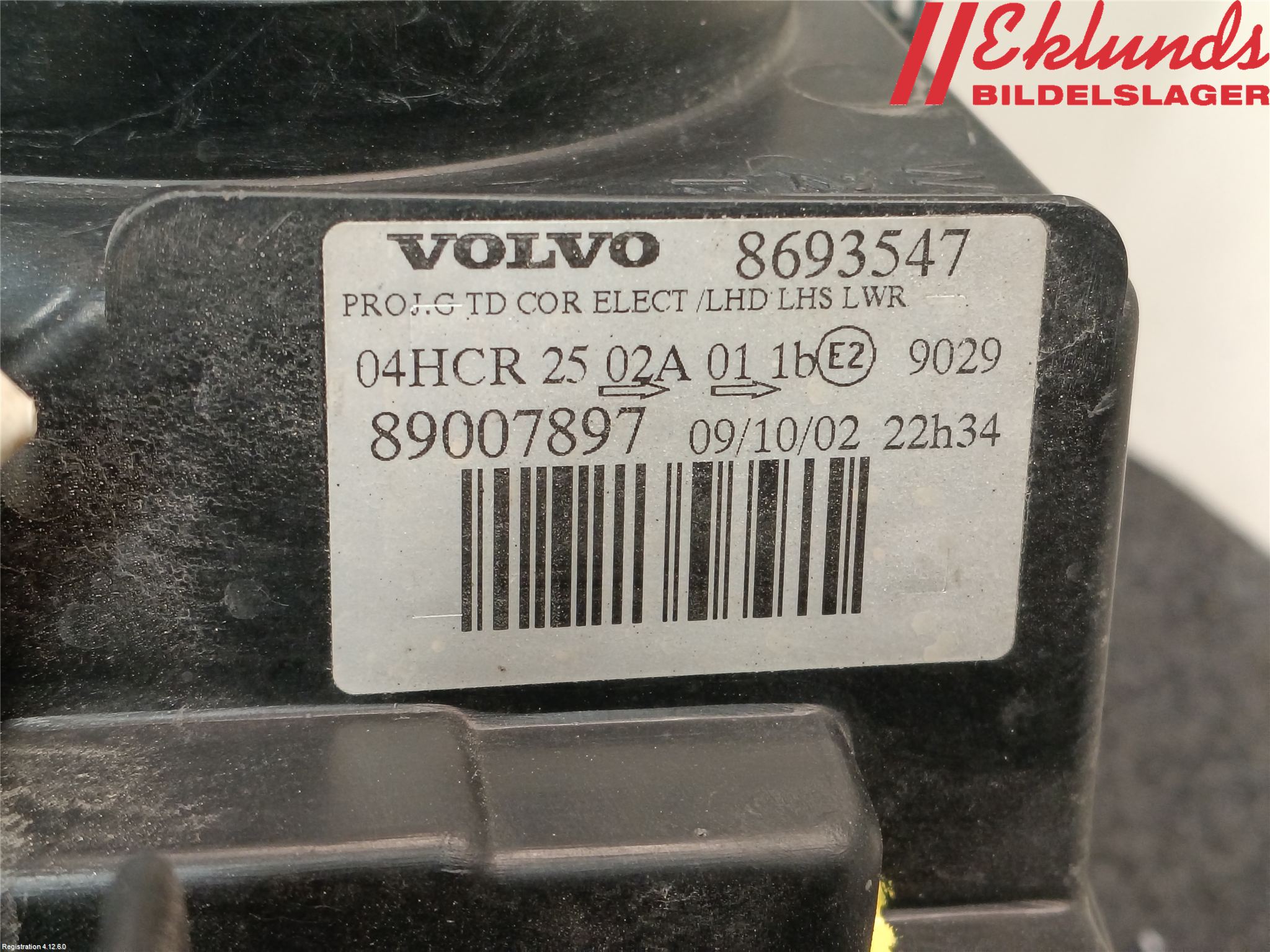 Volvo V70 00-04 Strålkastare Vänster