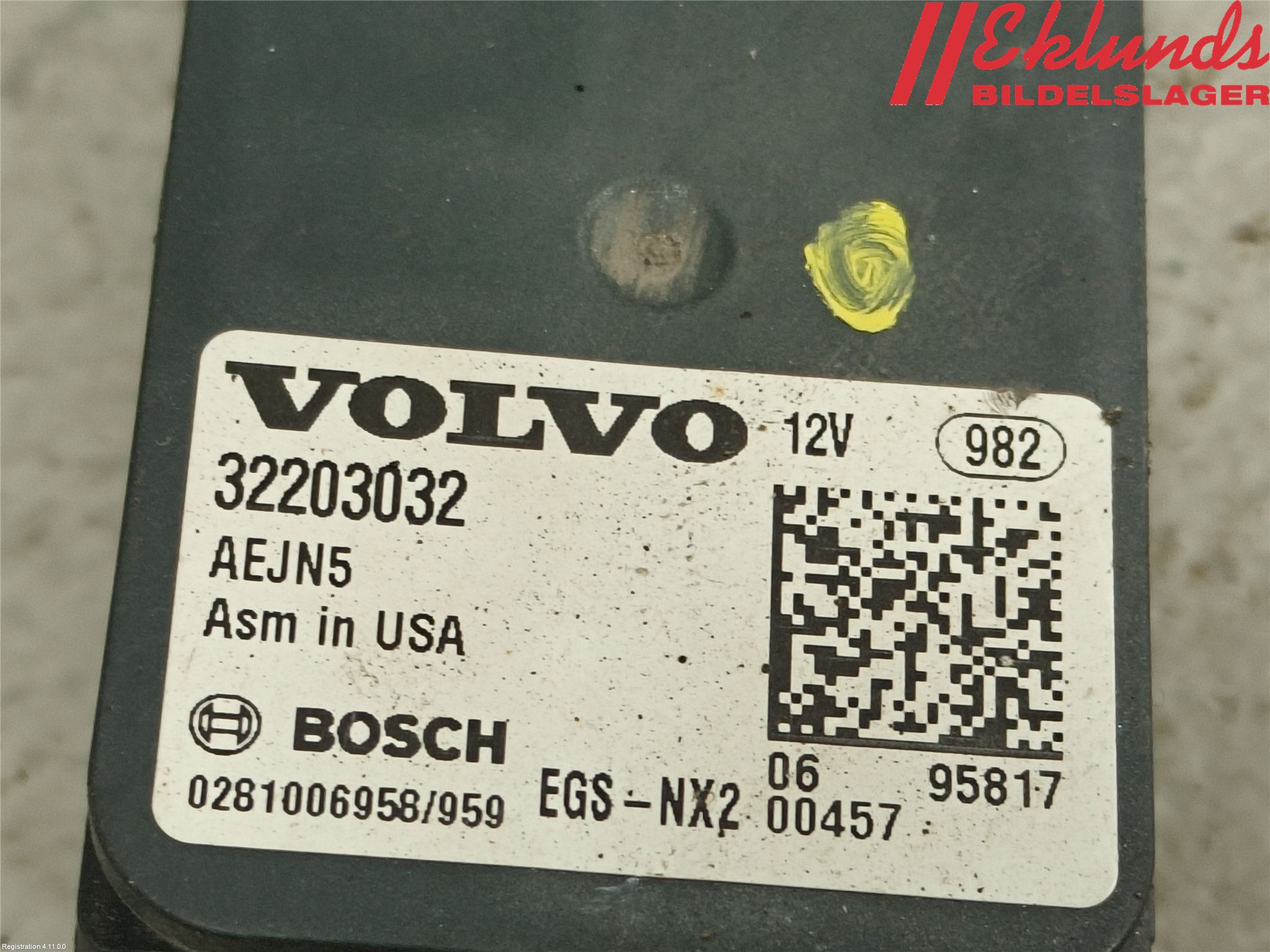 Volvo V60 19- Injlambdasond