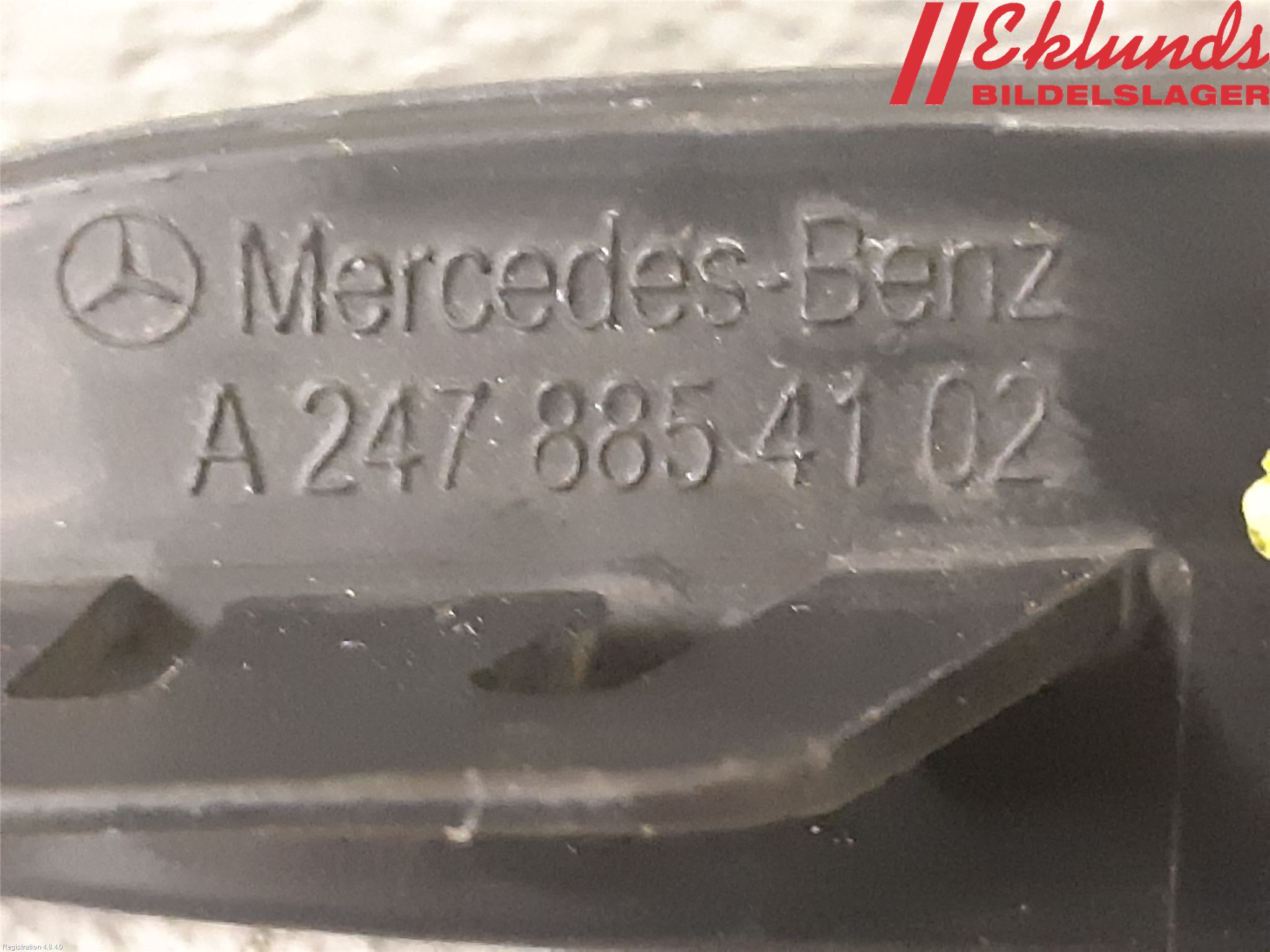 Mercedes-Benz MB B-KLASS (W247) 19- Stötfångarlist Bak