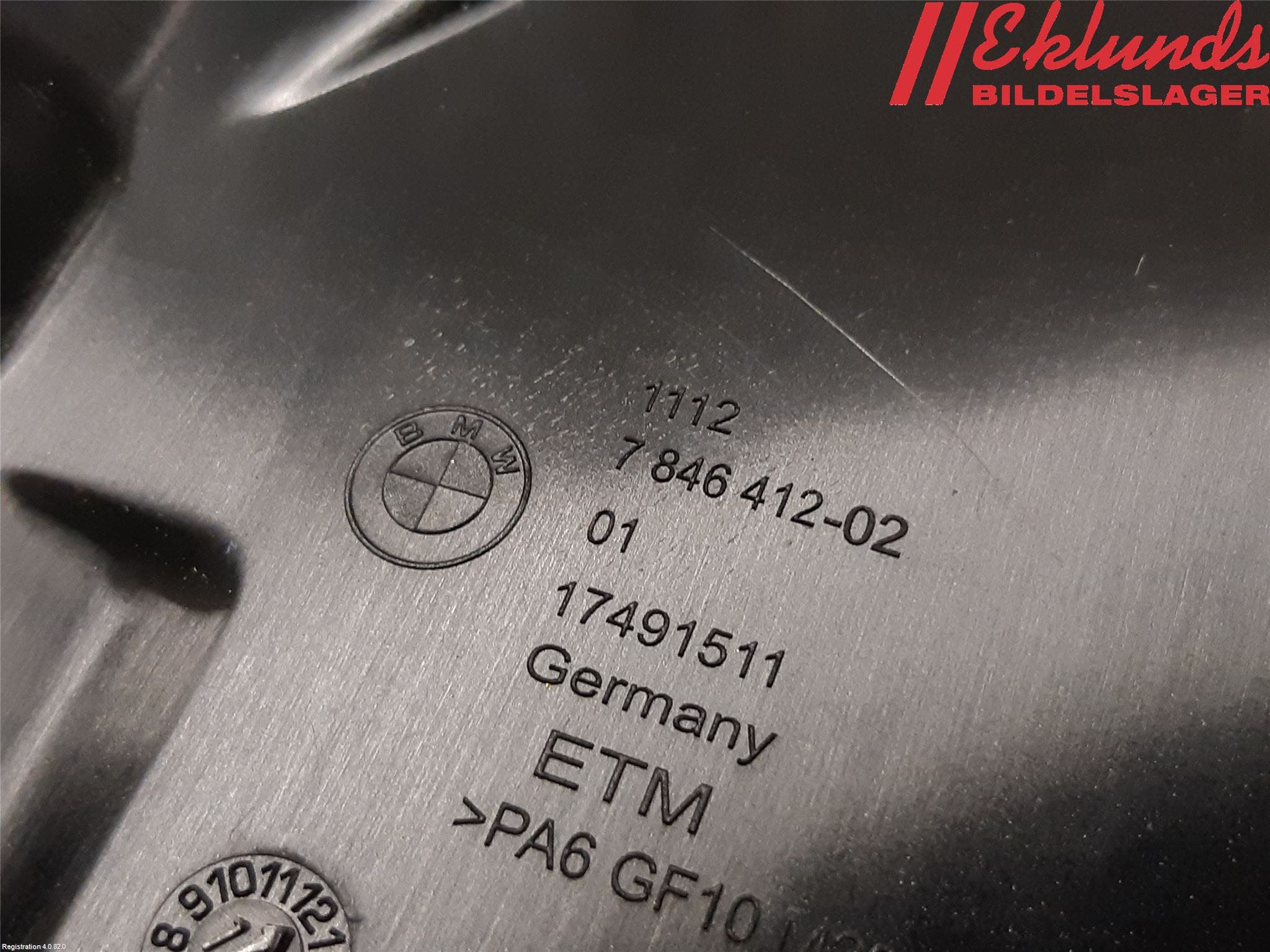 BMW 4 F32/F33/F82/F83 13-20 Motorkåpa